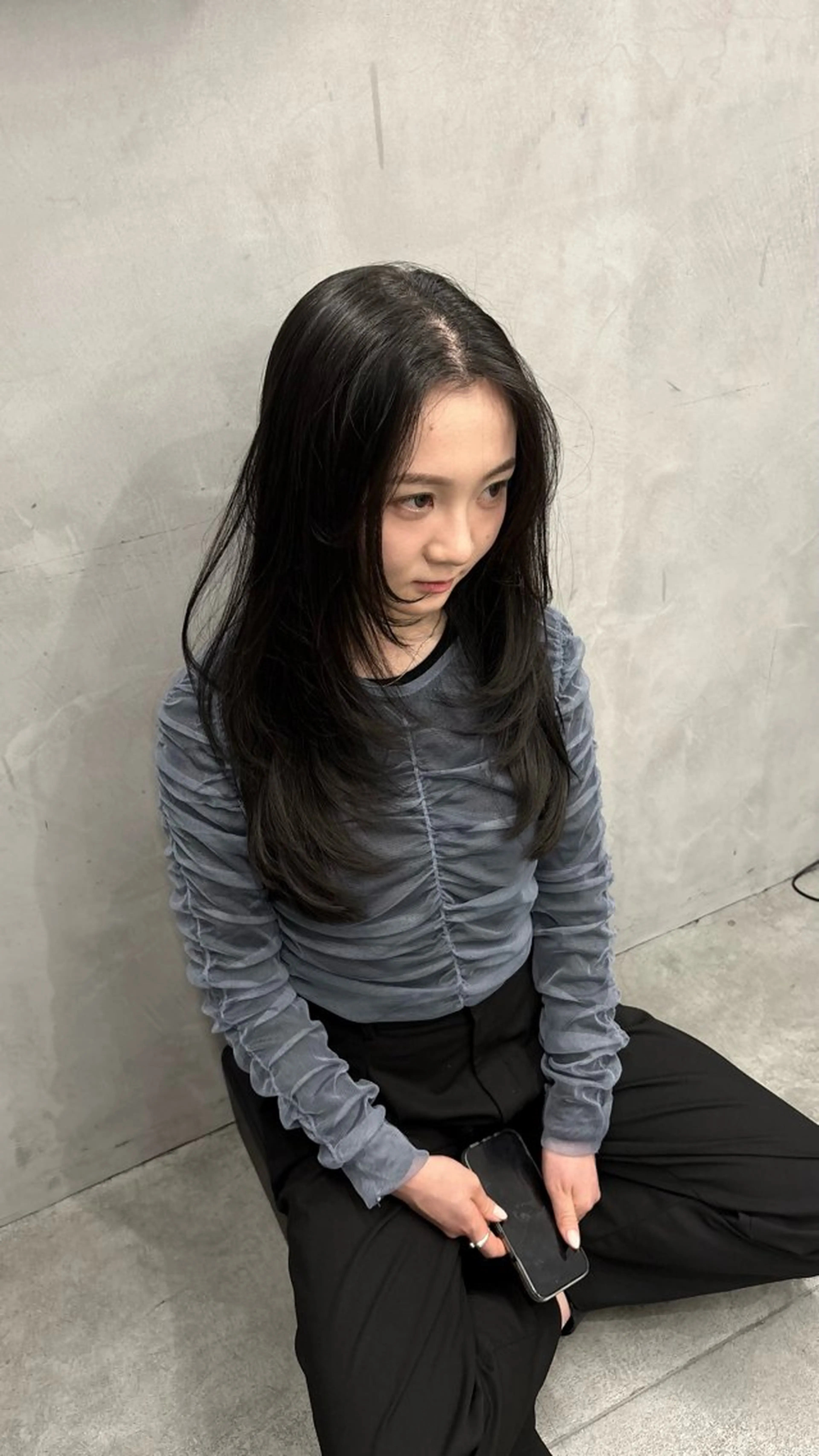 ロング レイヤーカット LIV(リヴ) My (マイ)のヘアスタイル