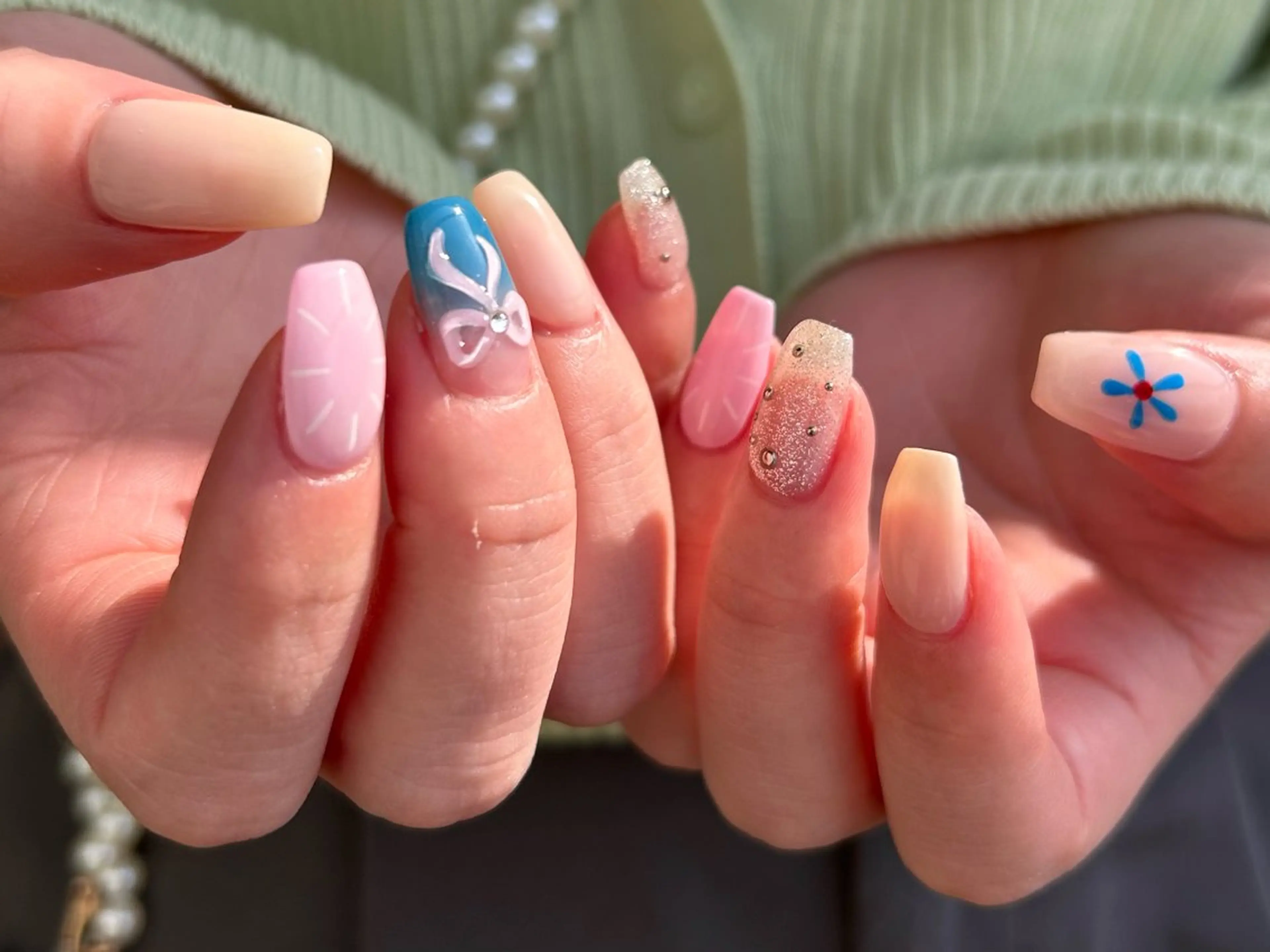 ネイル ハンドネイル Merci万代店 hashimotoのネイルデザイン