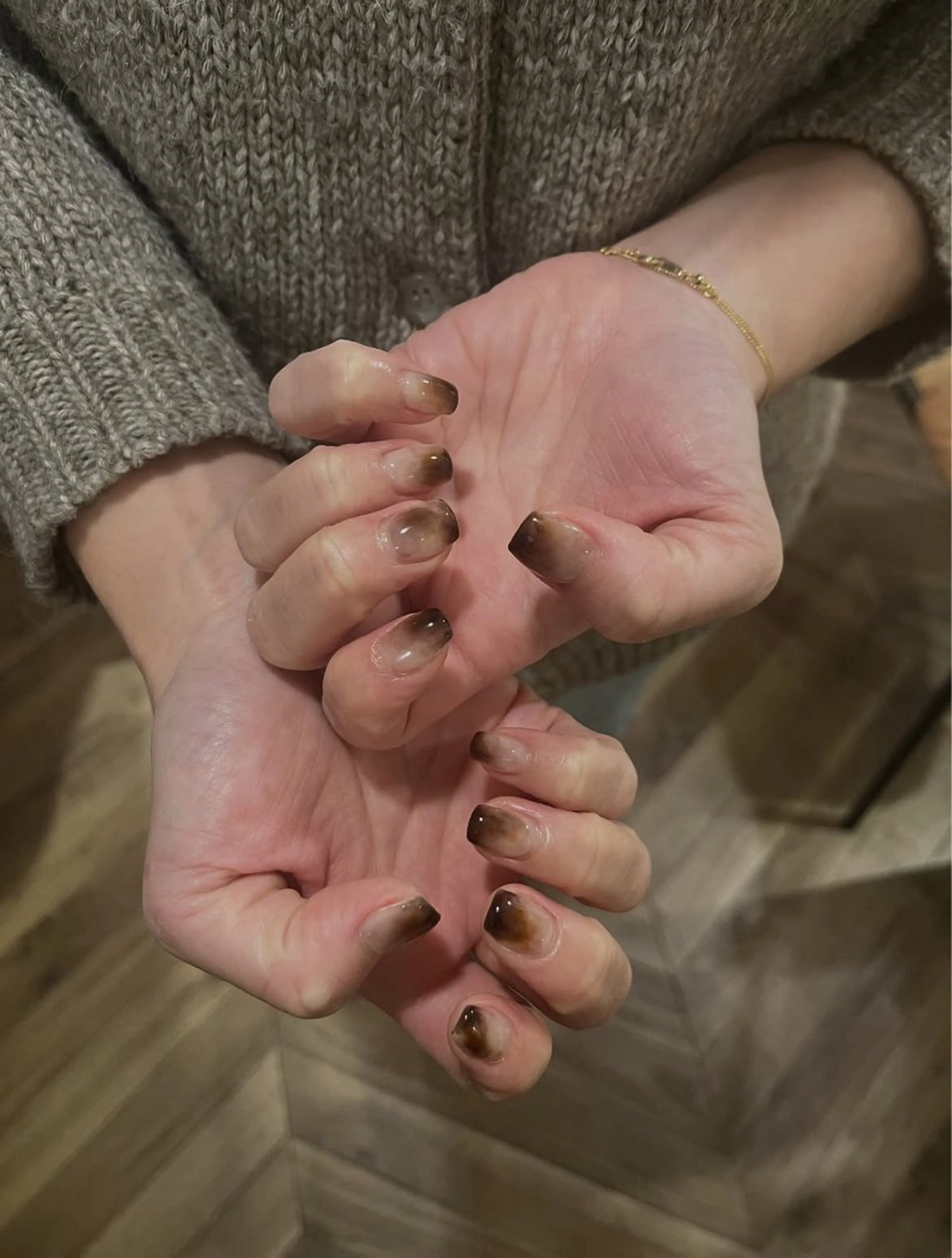 ネイル ニュアンスネイル AT.1011(アトリエテンイレブン)所属・AT.1011 (ハルカ)のネイルデザイン