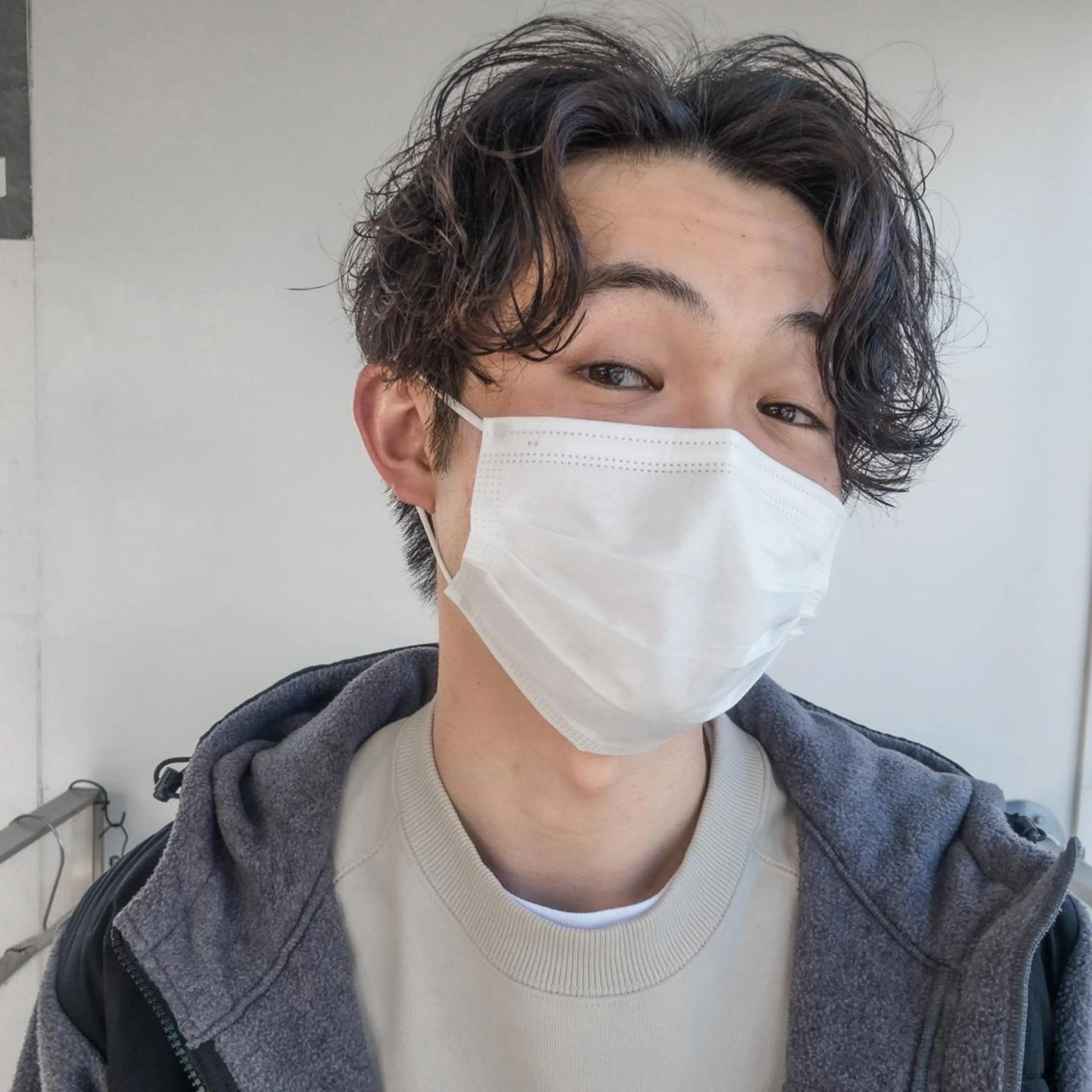 パーマ メンズ ツイスパ/波巻き対応 メンズ特化　石川愛理のヘアスタイル