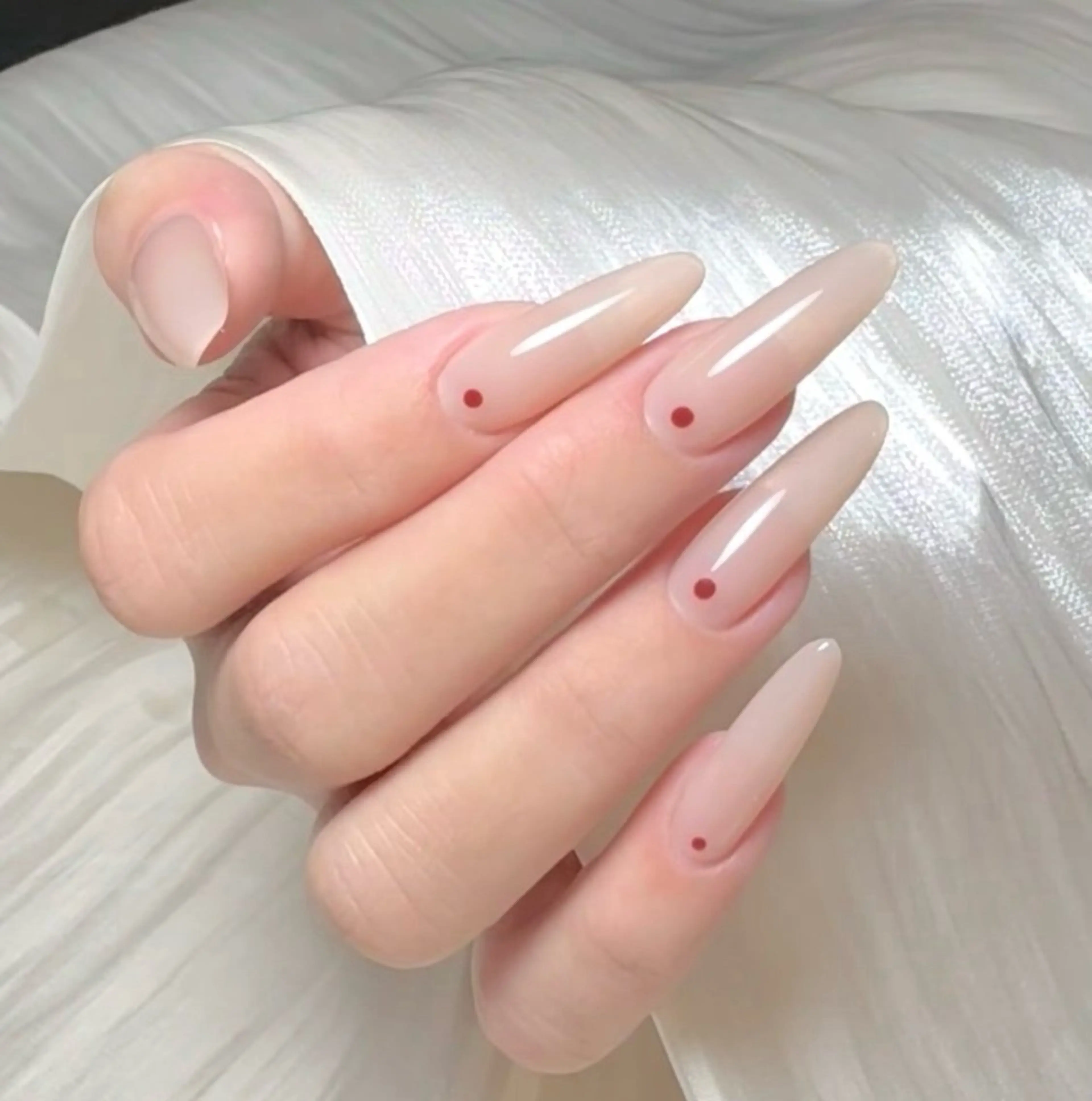 ネイル オーロラネイル フラワーネイル フットネイル フレンチネイル ジェルネイル ハンドネイル 長さだし専門 ありさのネイルデザイン