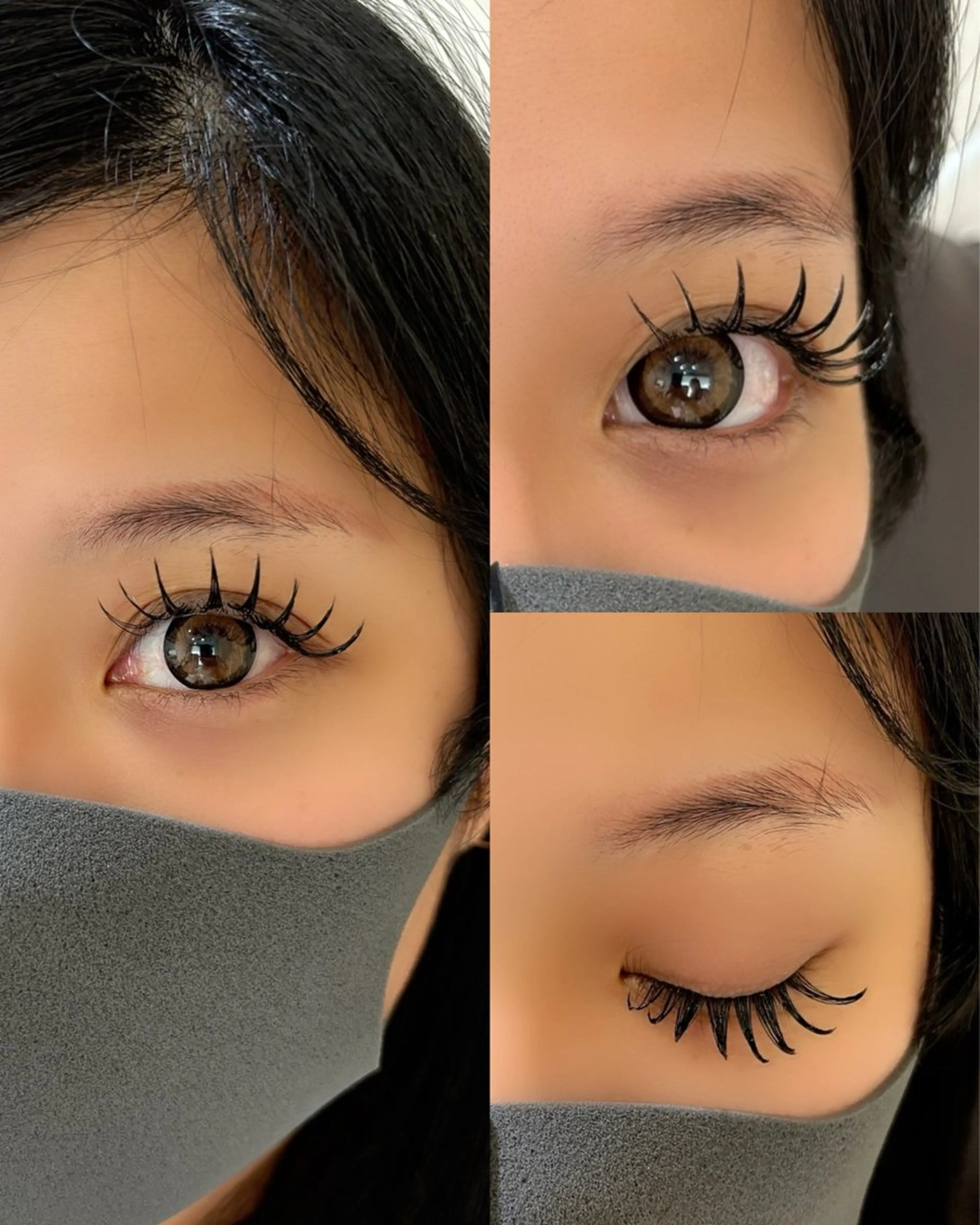 マツエク・マツパ 束感まつ毛 Dカール eye &nailSABA beauty space所属・Koyuki /岡崎 /マツエク/ マツパの眉毛・アイブロウイメージ