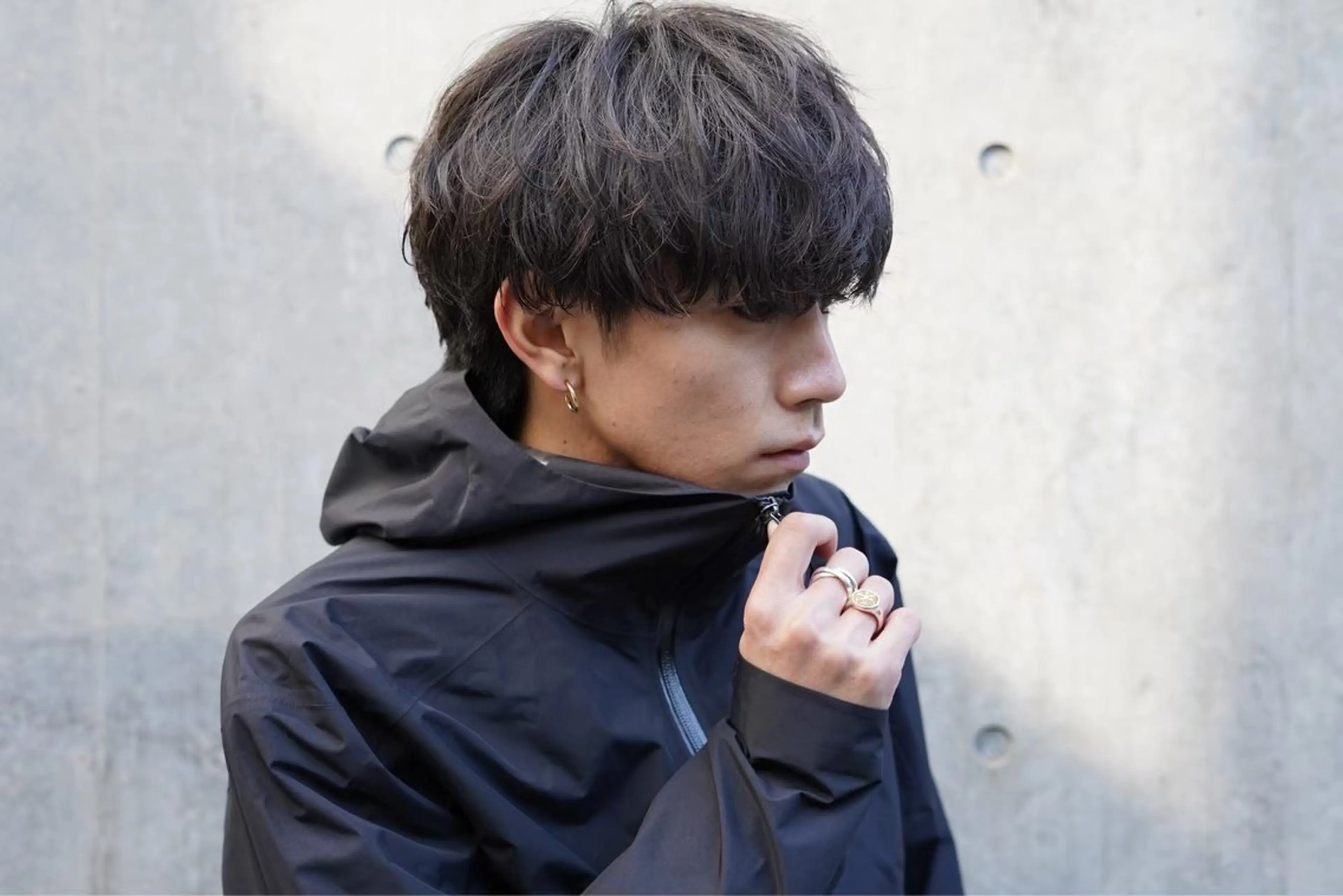 ショート カラー パーマ メンズ メンズパーマ シャドーパーマ 栄💗メンズパーマ｜ ハイトーン｜haruのヘアスタイル