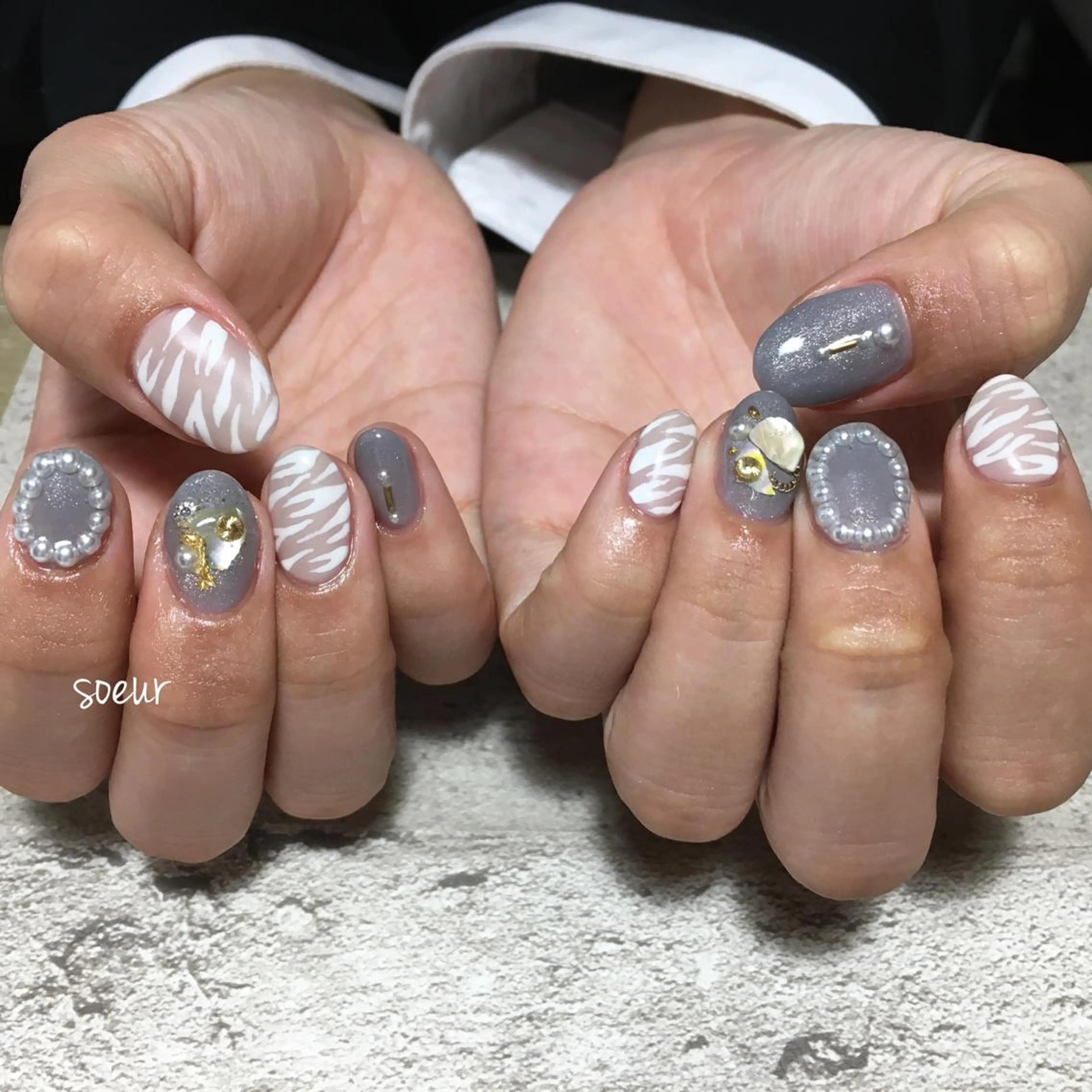 ネイル 持ち込み soeur_ 武蔵浦和のネイルデザイン