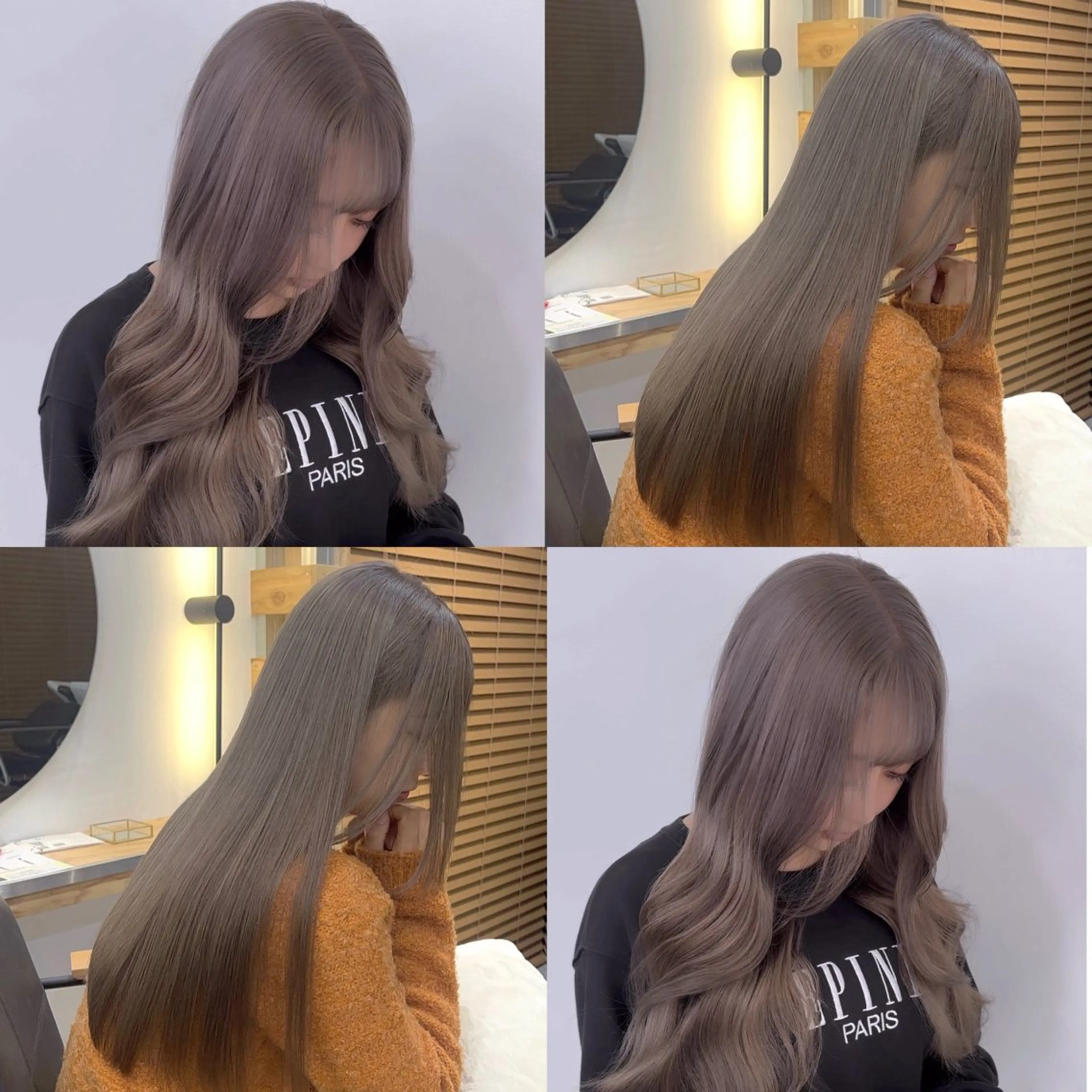 ロング ヘアカラー トリートメント ✂︎透明感カラー特化 /日和優真✂︎のヘアスタイル