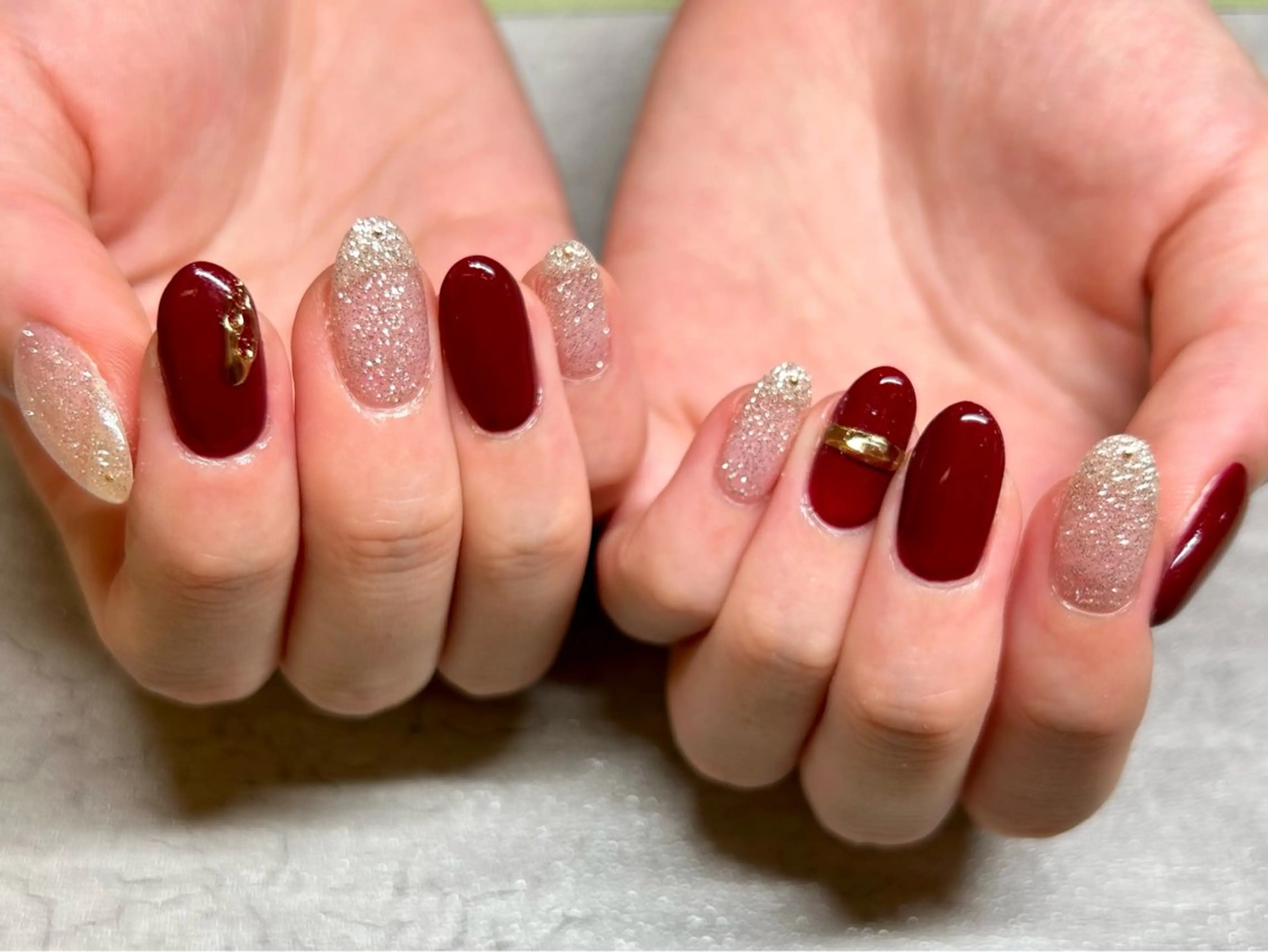 ネイル 持ち込み joieange MEGUMIのネイルデザイン