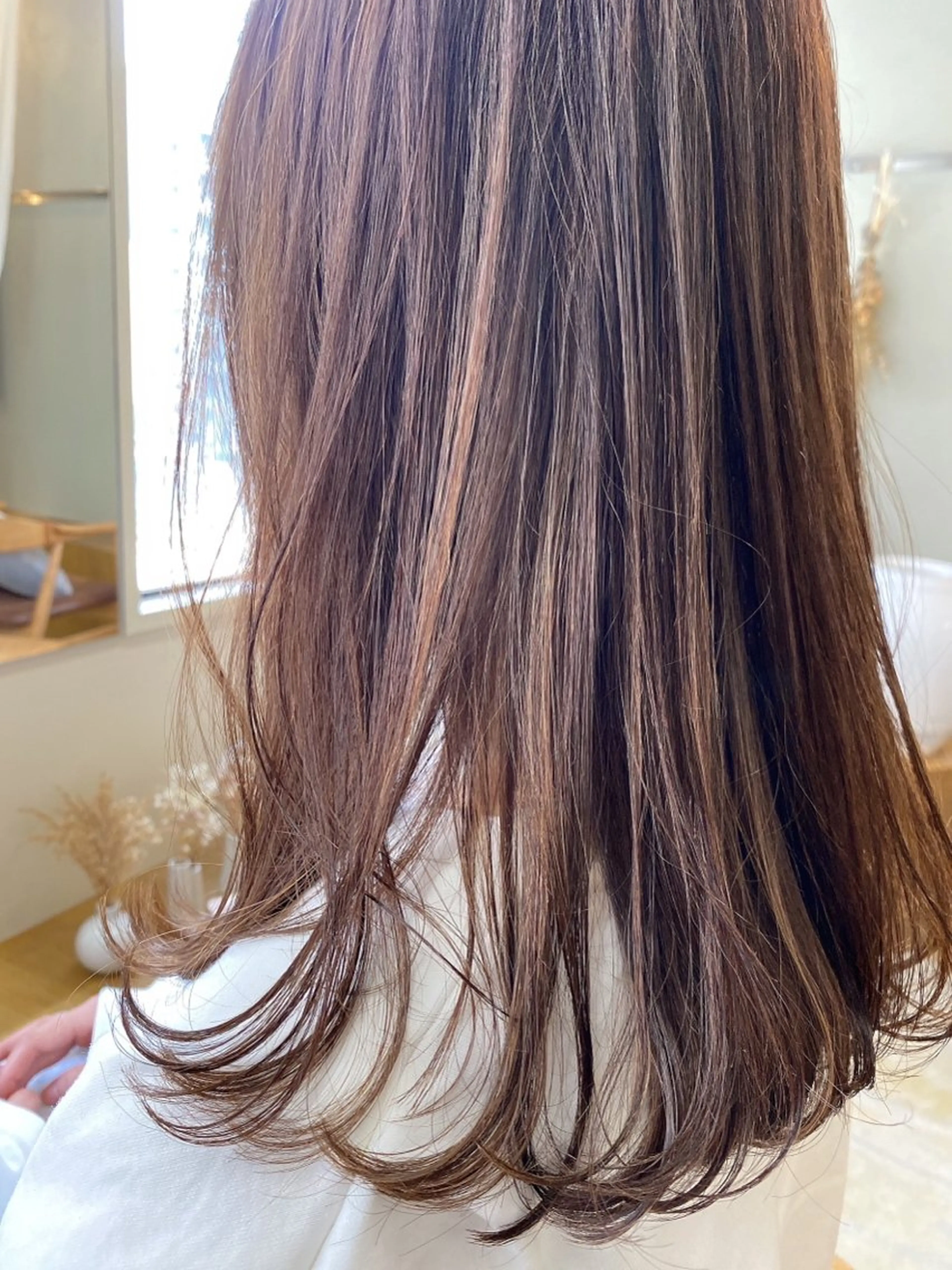 ロング カット ヘアカラー トリートメント 🌻花屋併設🌻濱 幸帆のヘアスタイル