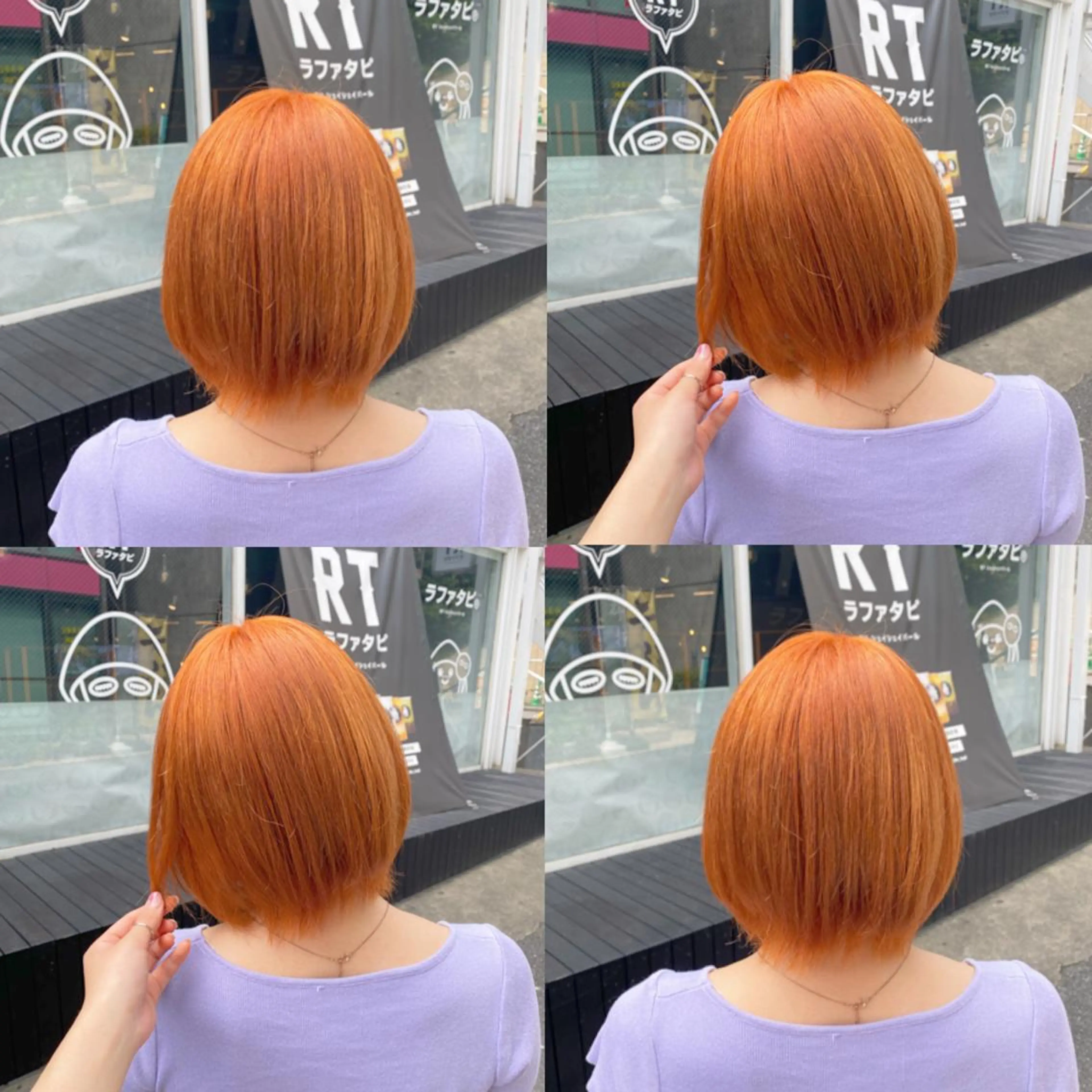 ショート 🩵ムラ修正ブリーチ 🩵 YUUのヘアスタイル
