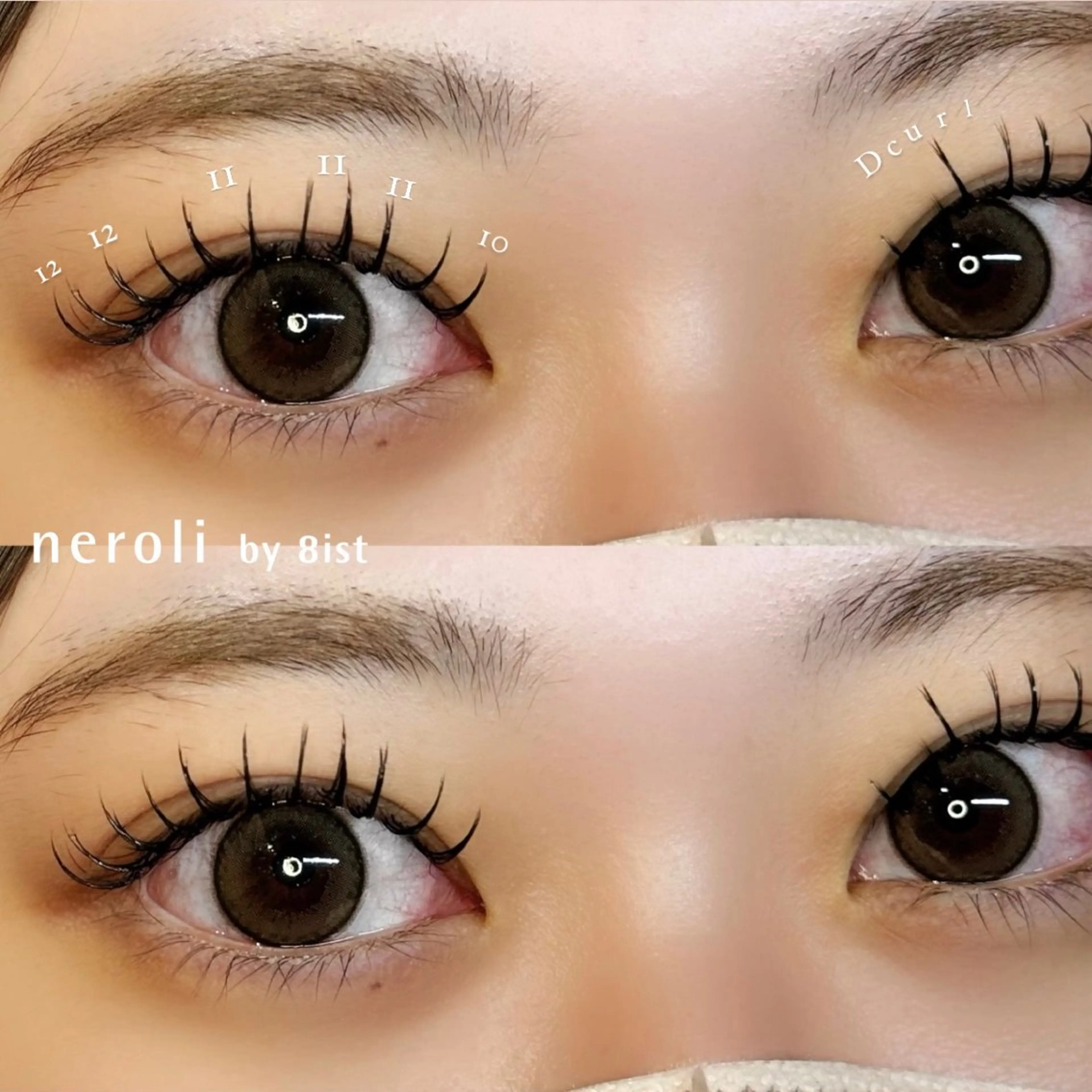 マツエク・マツパ セーブル neroli❁ satoのマツエク・マツパデザイン