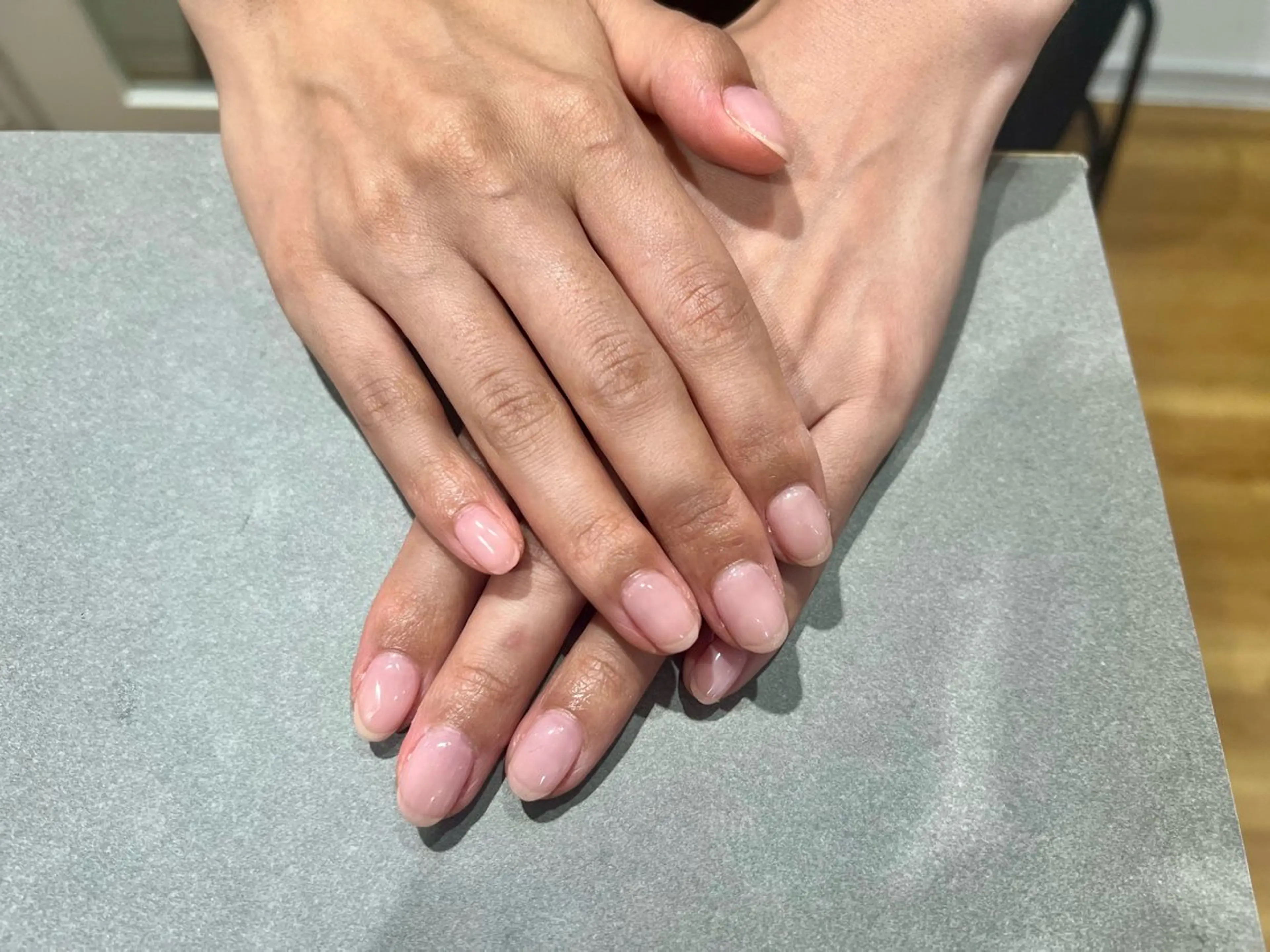 ネイル ワンカラーネイル ＆robe銀座 🪽tsuki🪽のネイルデザイン