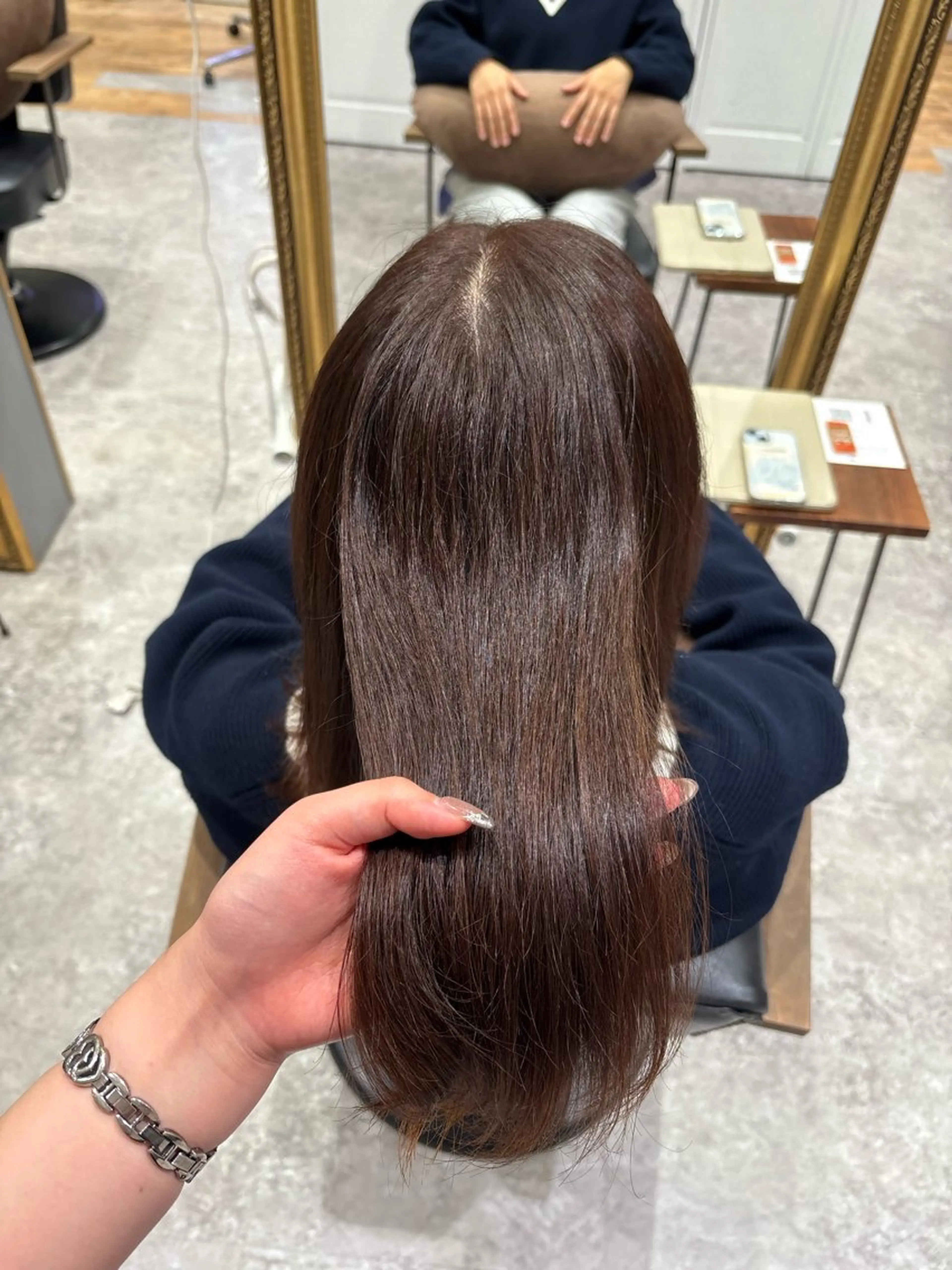 カラー ヘアカラー トリートメント 透明感カラー/ダブル カラー/MAI🎀のヘアスタイル