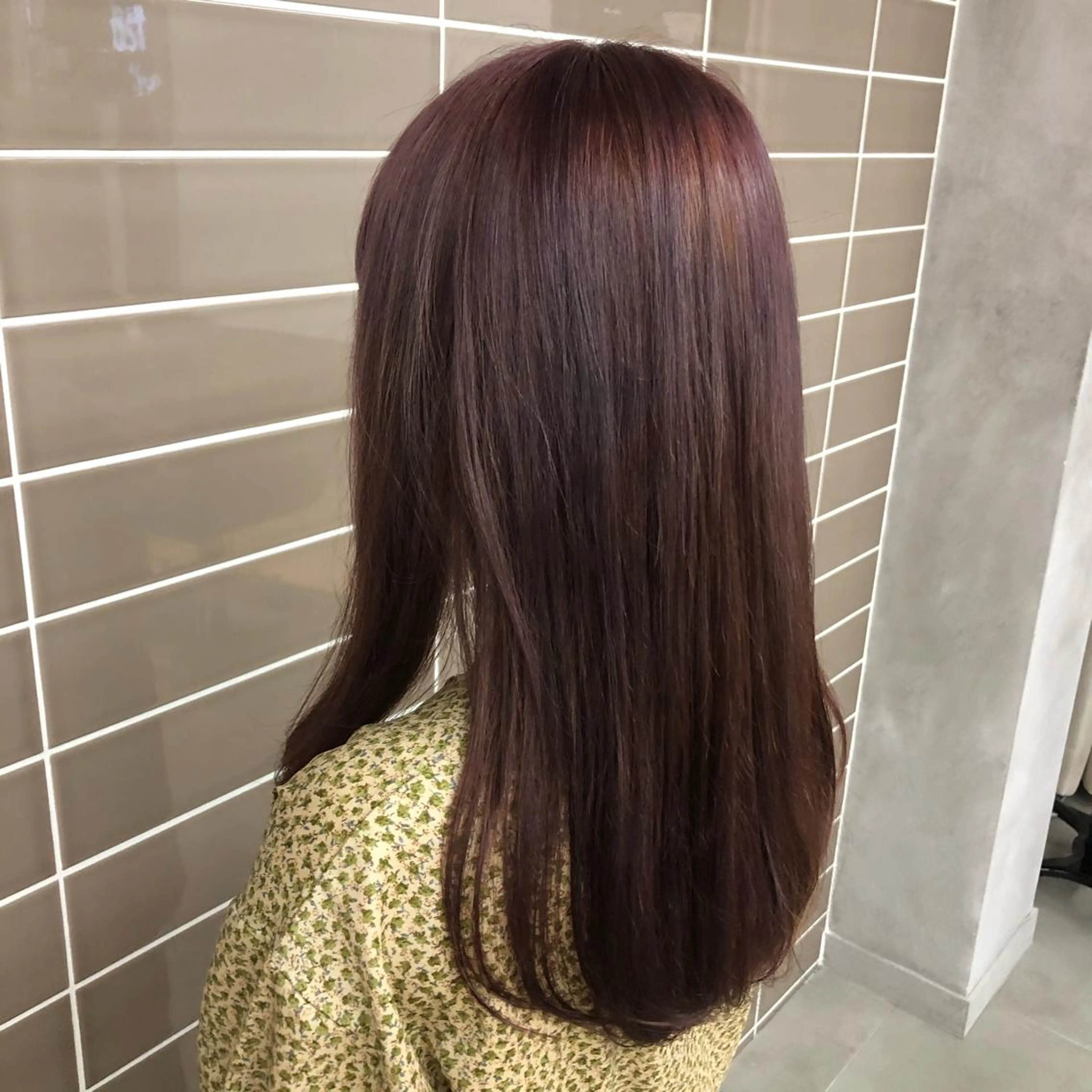 ロング カラー ラベンダーカラー 辻堂メンズ特化 YU-YAのヘアスタイル