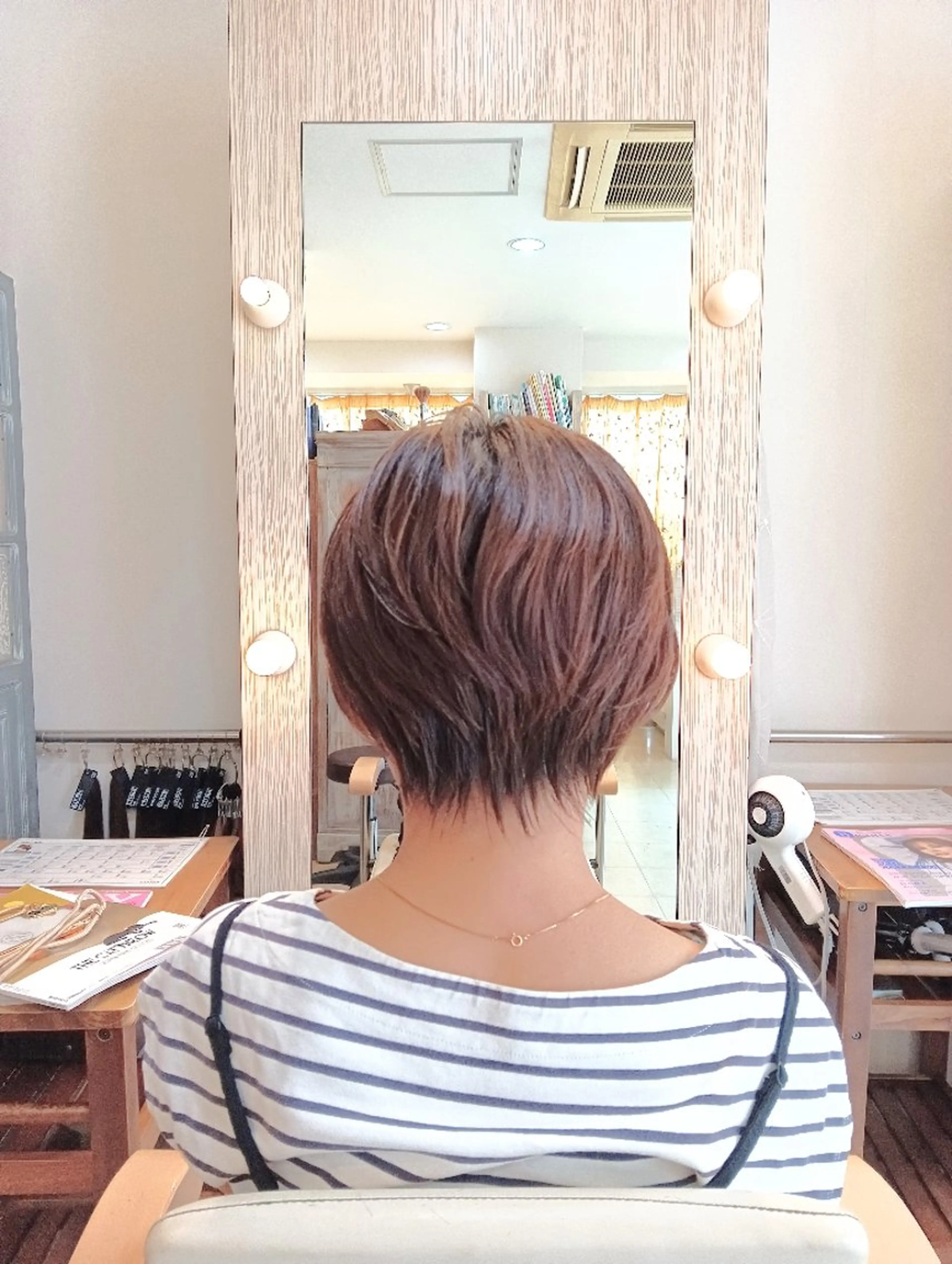 ショート DiMPlE  【ディンプル】 越谷/越谷駅前所属・DiMPlEみやじま はつみのヘアスタイル