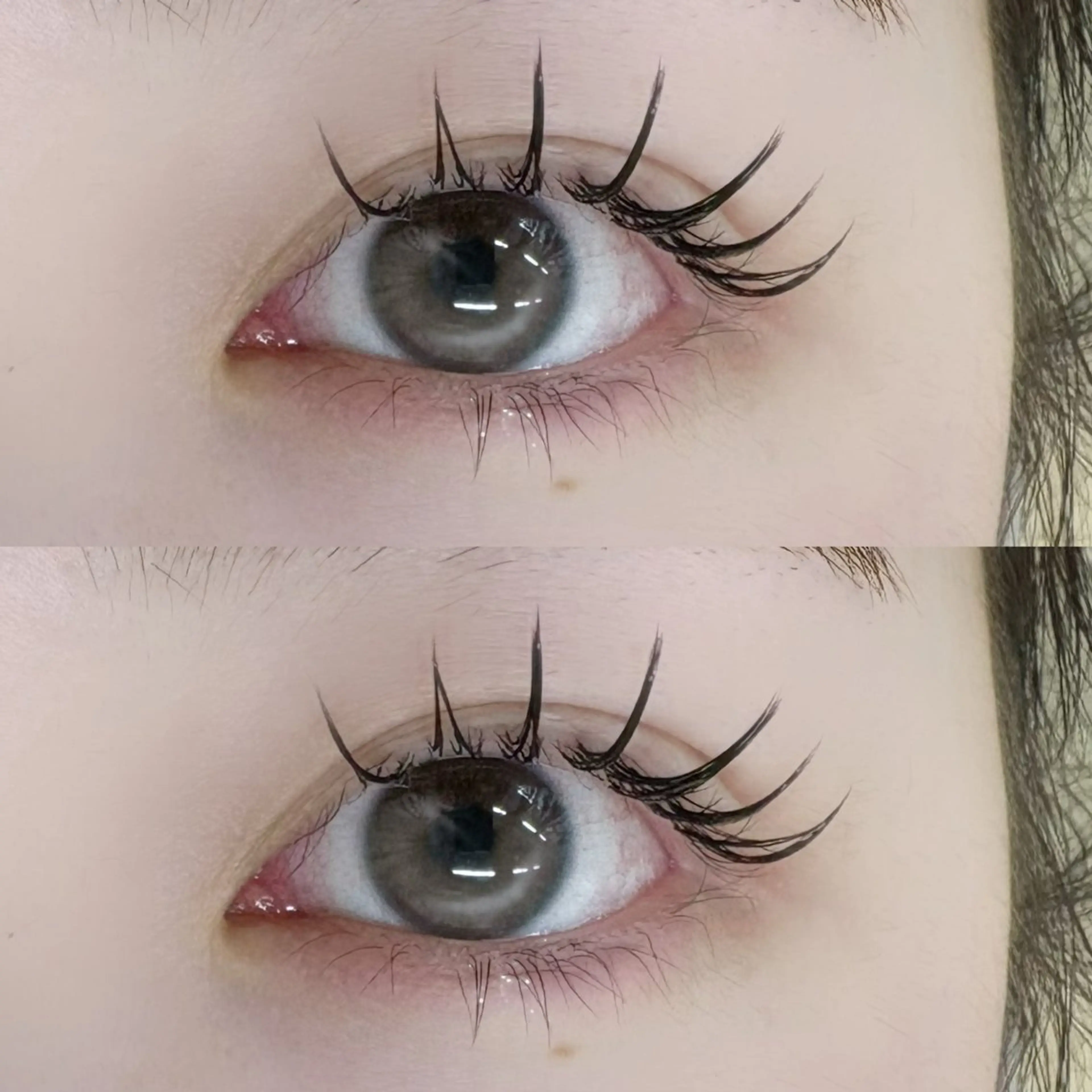 マツエク・マツパ 束感まつ毛 キュート マツエク Bianca 長津田 YUKI🍀.⋆のマツエク・マツパデザイン