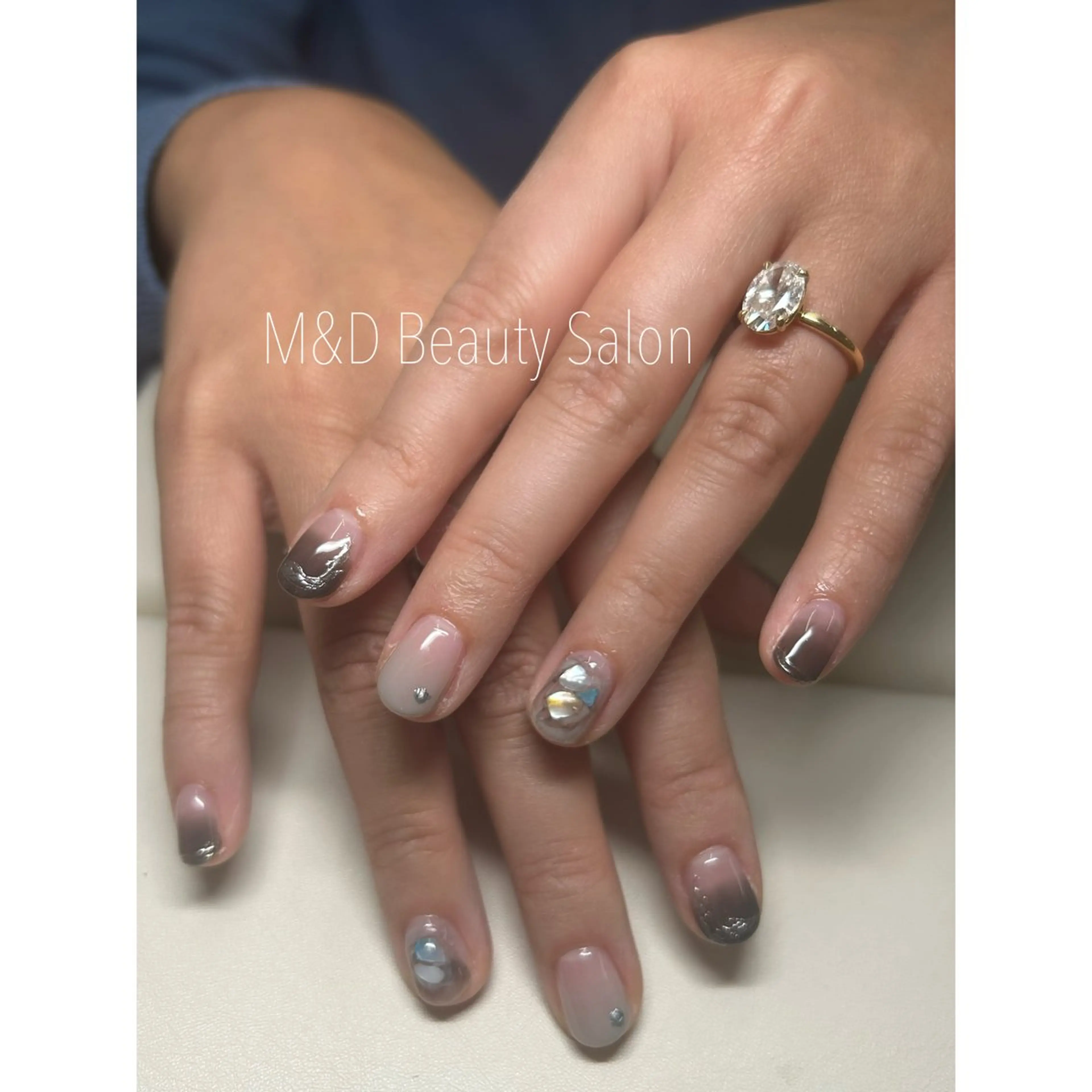 ネイル ハンドネイル M&D銀座 AYAのネイルデザイン