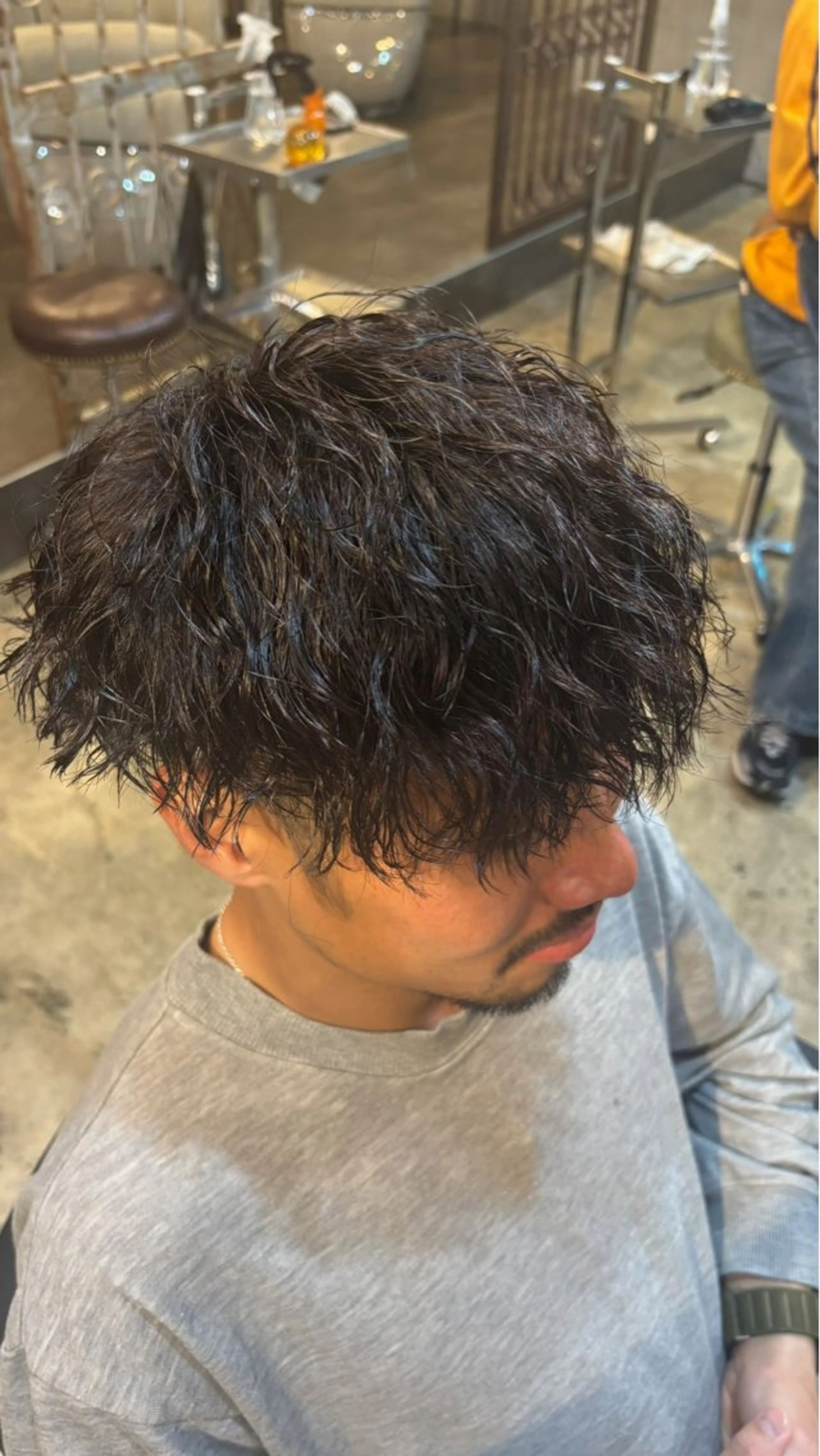 ミディアム ミディアムパーマ カット パーマ メンズサロン💈 /岐阜/yudaiのヘアスタイル