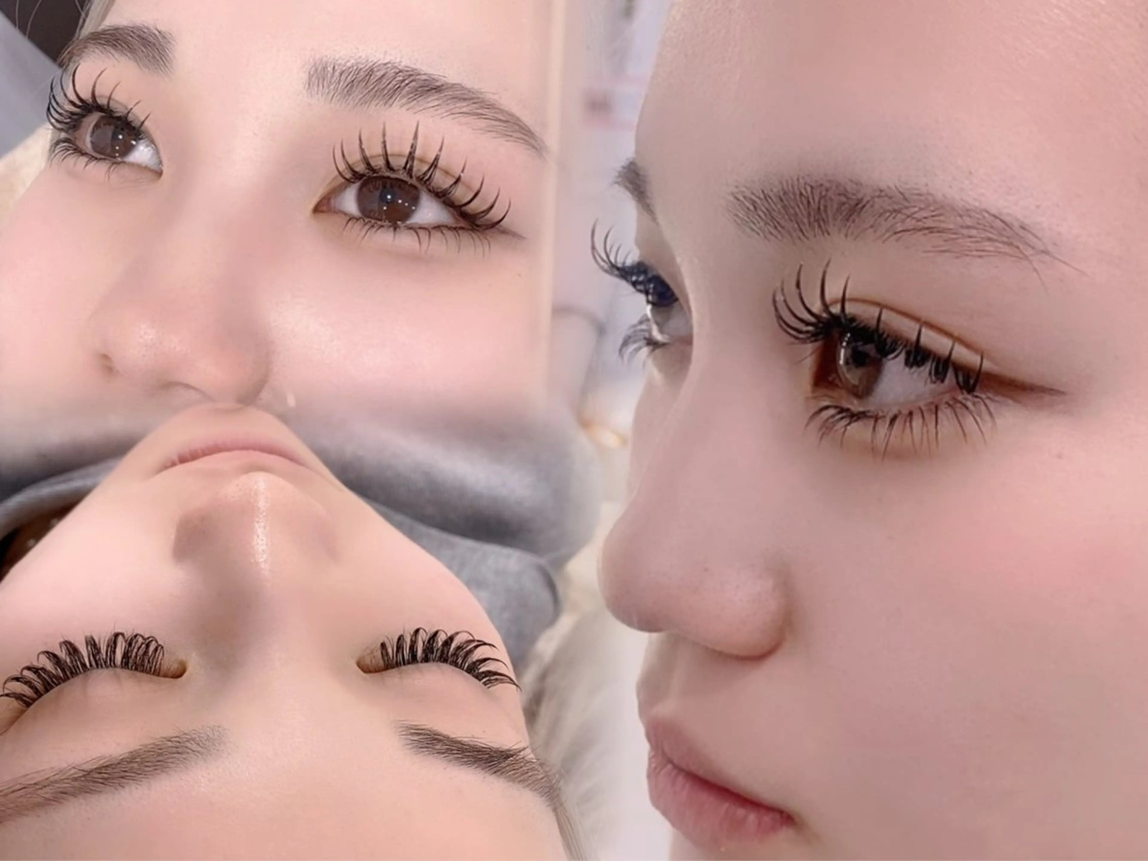 マツエク・マツパ 付け放題 バインドロック 束感まつ毛 フラットラッシュ ナチュラル マツエク YK Beauty Salonのマツエク・マツパデザイン