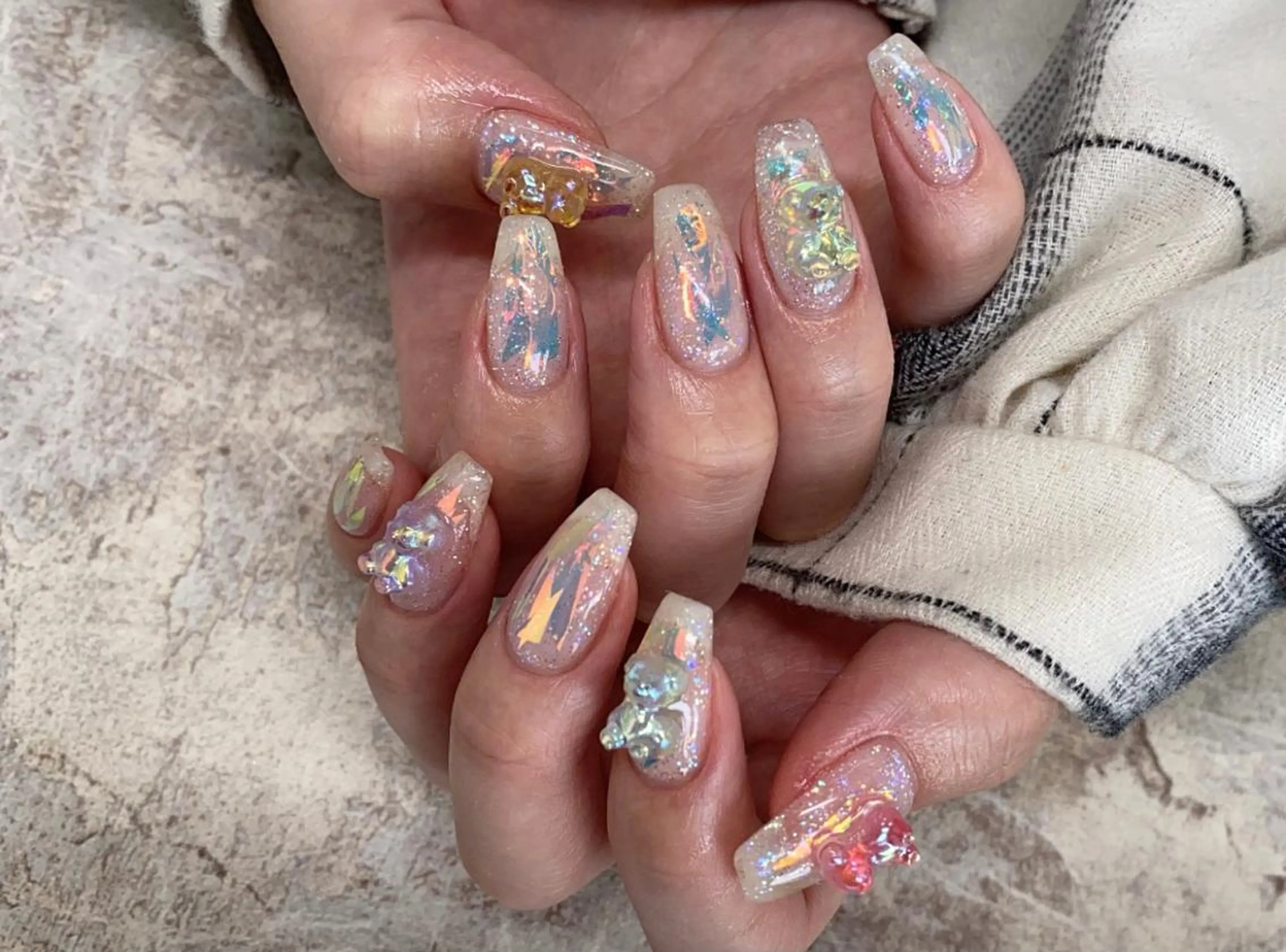 ネイル joie ange難波店所属・田邊 早也香のネイルデザイン