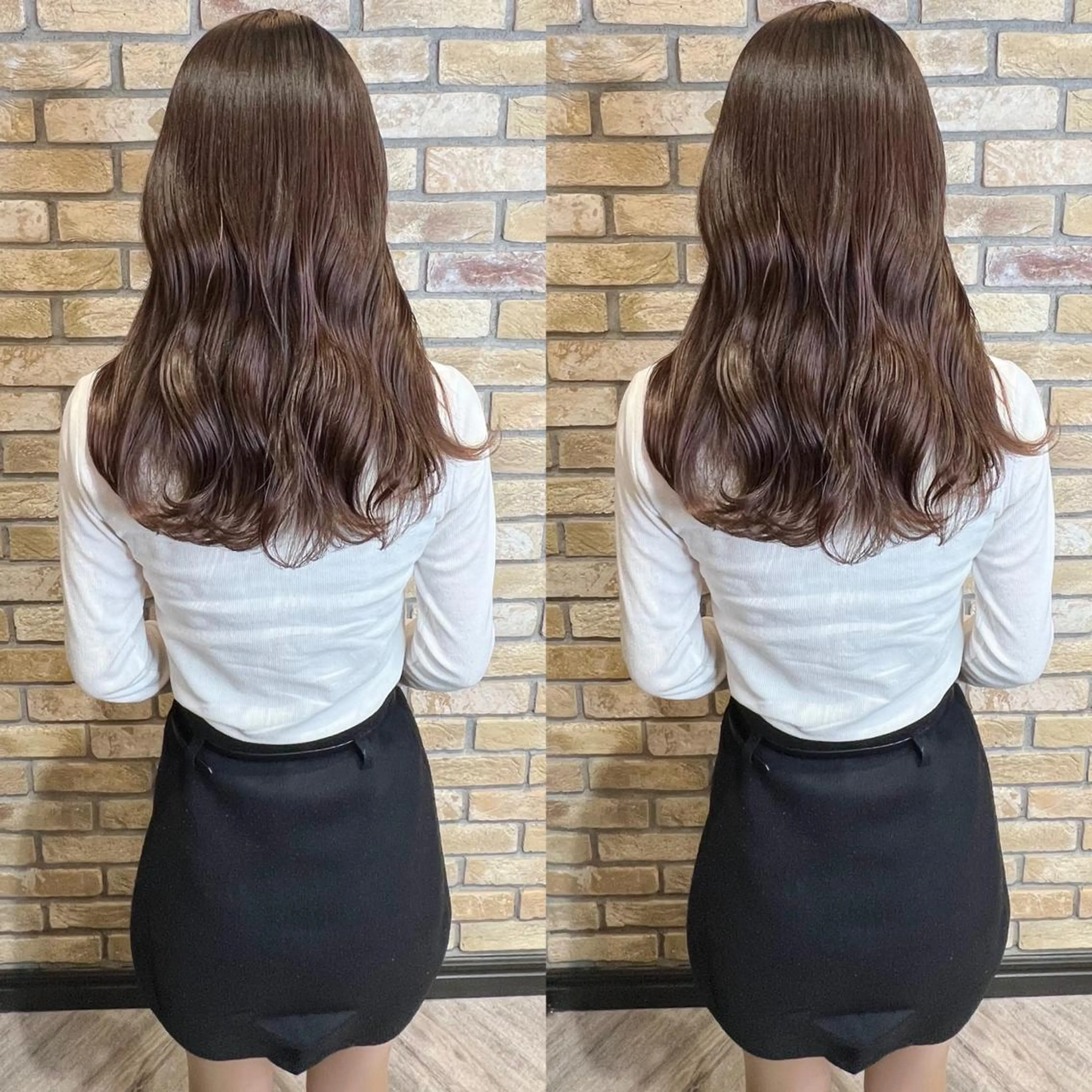 セミロング ヘアカラー トリートメント Monan 渋谷店所属・🎀艶髪の達人 飯田啓奨🎀のヘアスタイル