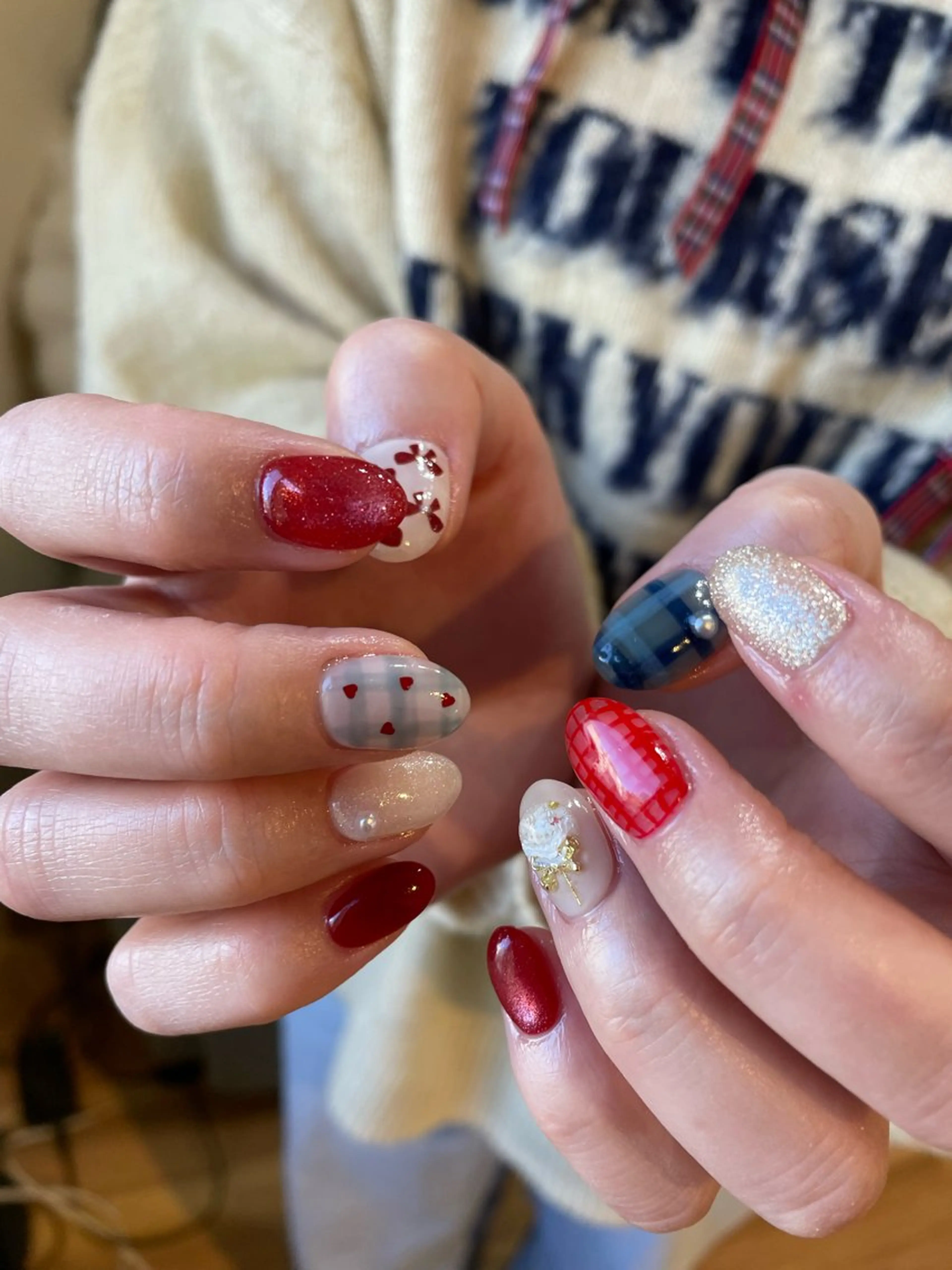ネイル ハンドネイル ネイリスト ❄️ユキ❄️のネイルデザイン
