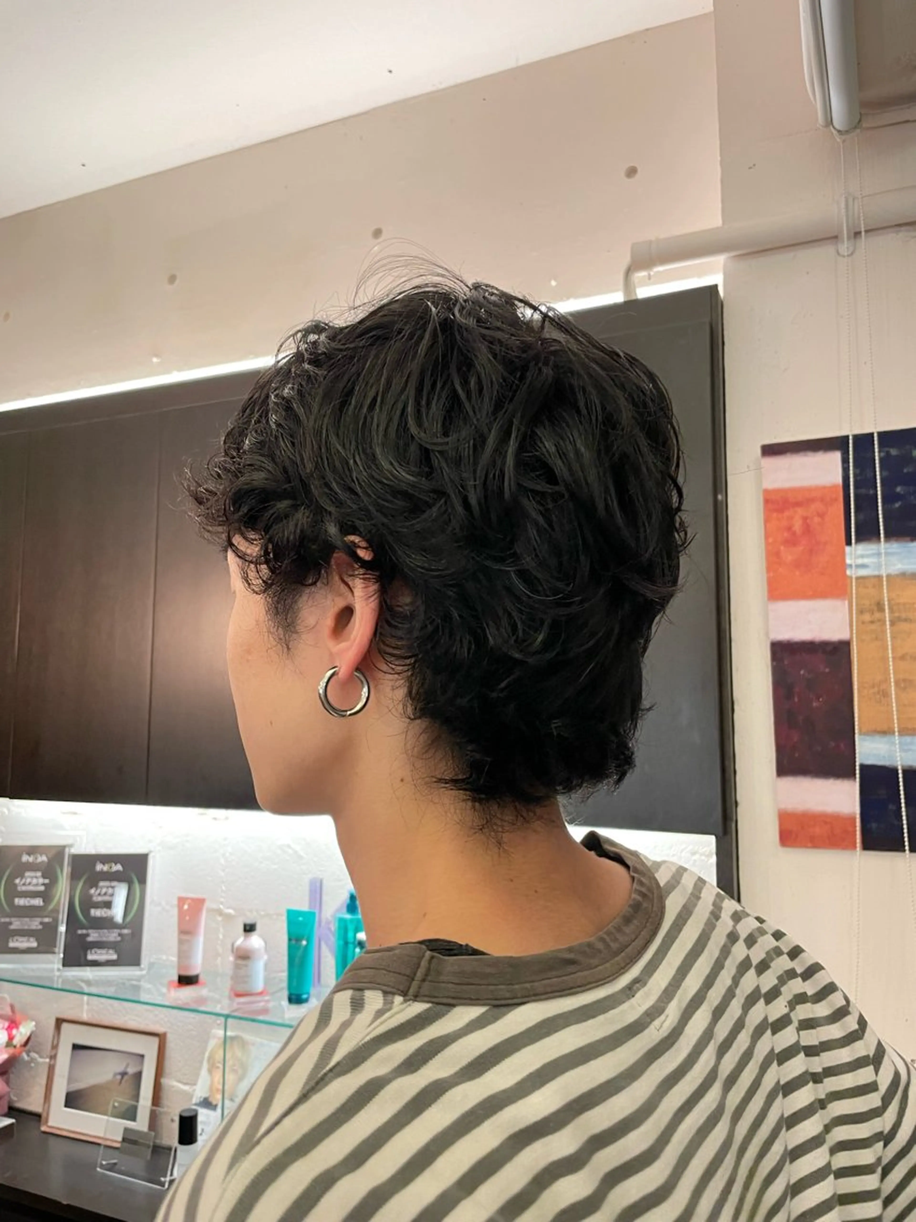 ショート パーマ メンズ メンズパーマ ニュアンスパーマ HARU 🤍✨のヘアスタイル