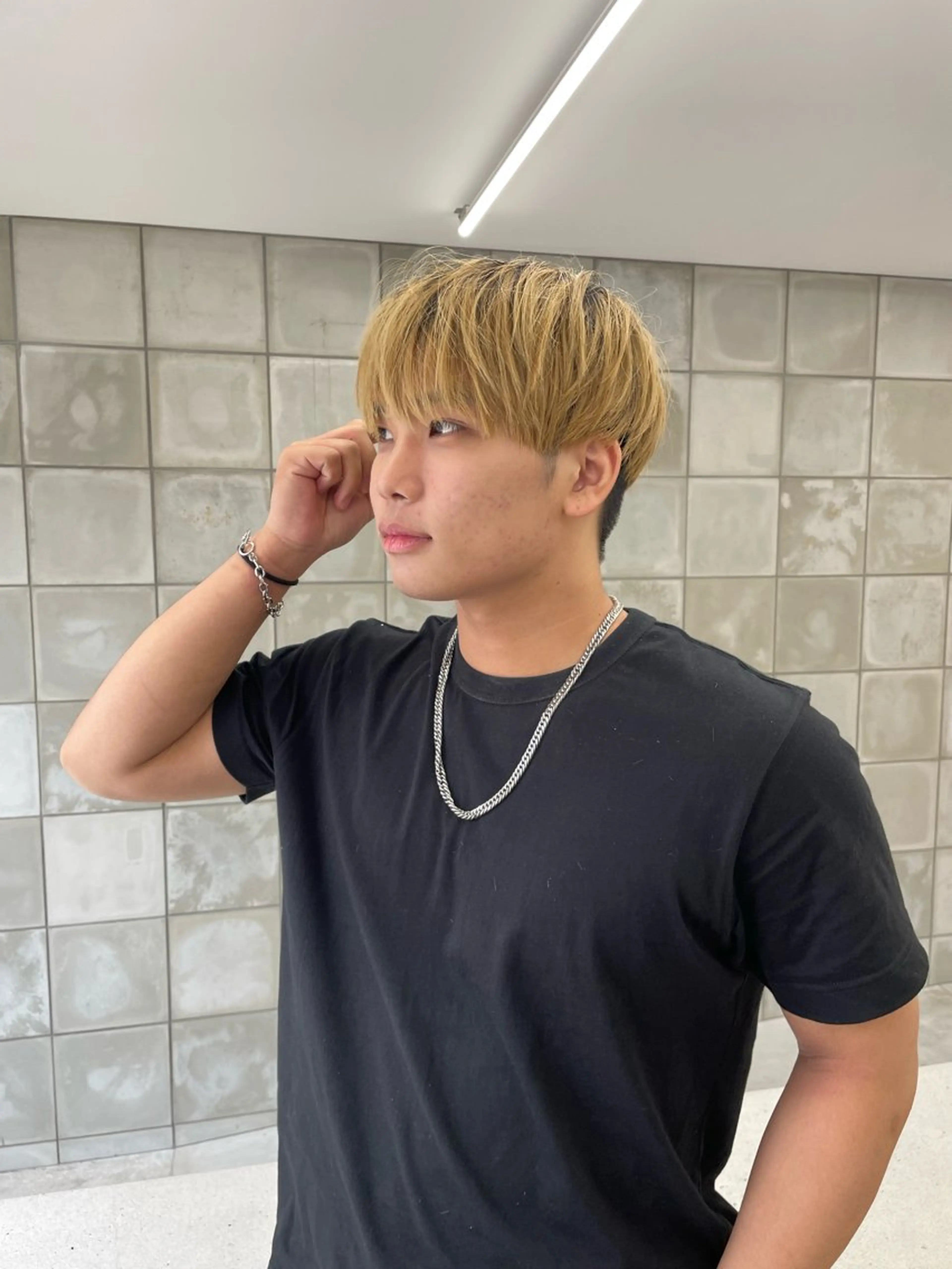 ショート メンズ マッシュ 榛葉 夢乃のヘアスタイル