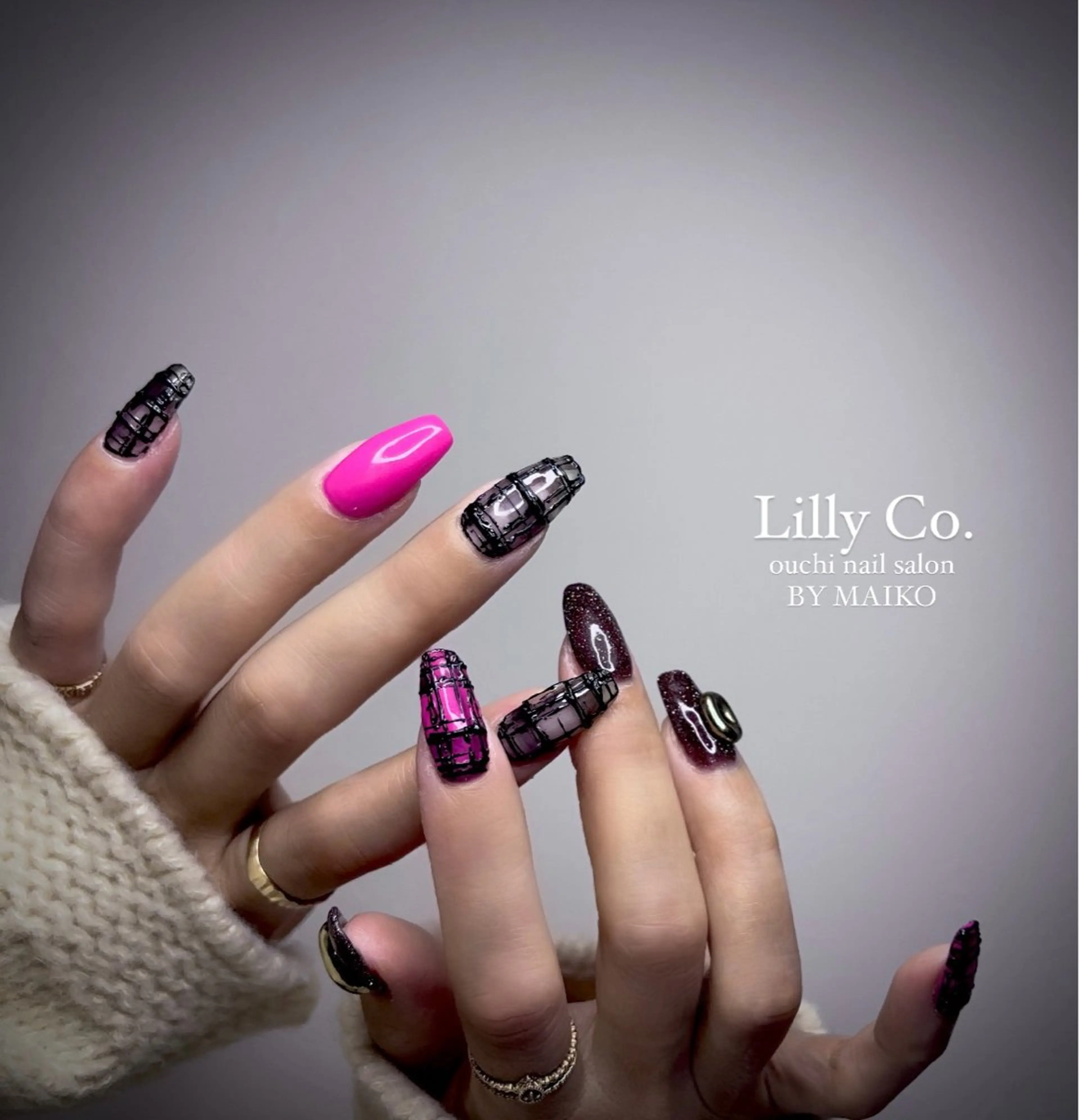 ネイル ハンドネイル ハンドケア Lilly Co.のネイルデザイン