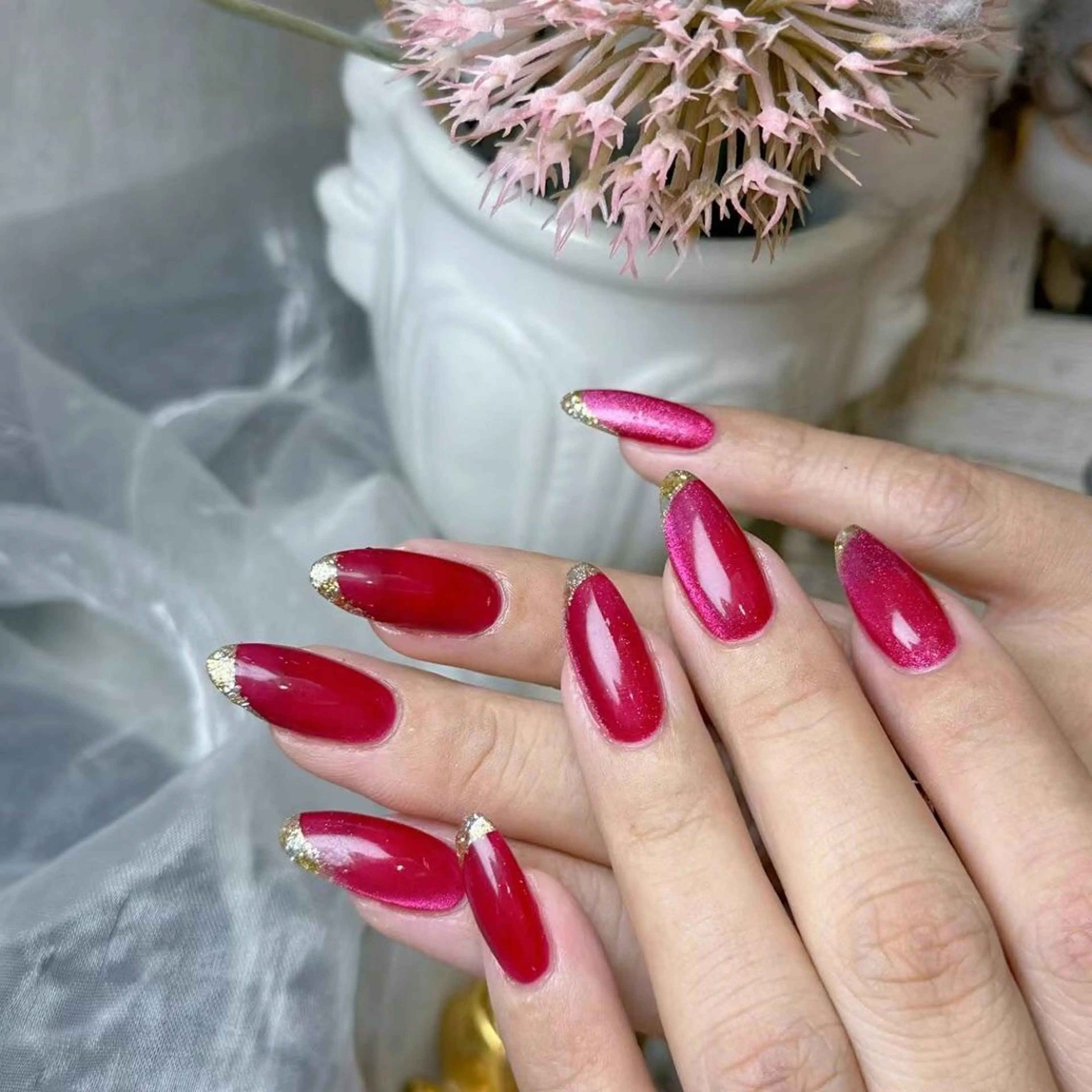 ネイル アートネイル フラワーネイル フットネイル フレンチネイル ジェルネイル Babarla　Nail　Salon所属・babarla Nailのネイルデザイン