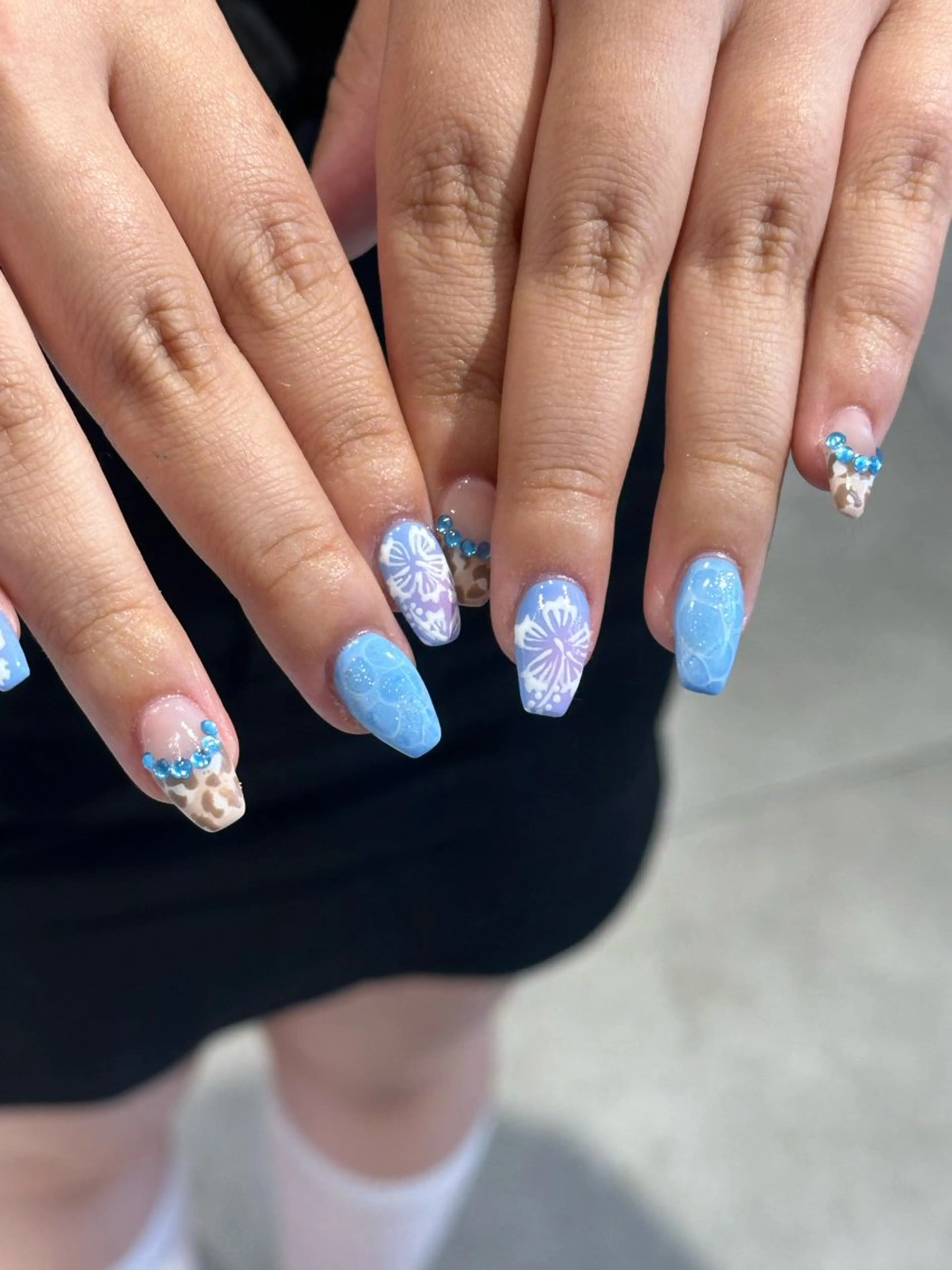 ネイル ハイトーン特化 pepe🎀のヘアスタイル