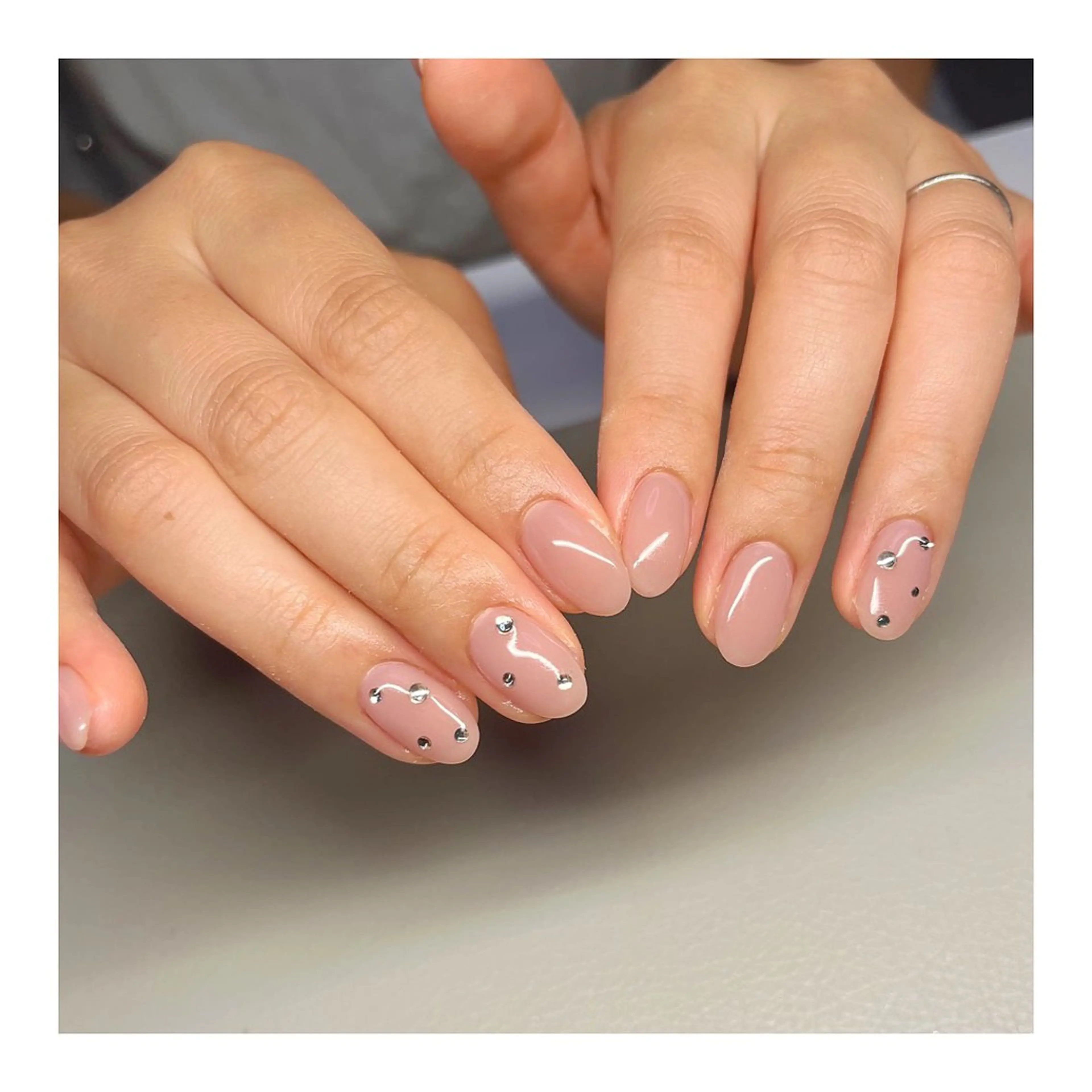 ネイル ストーンネイル ハンドネイル 587nail *のネイルデザイン
