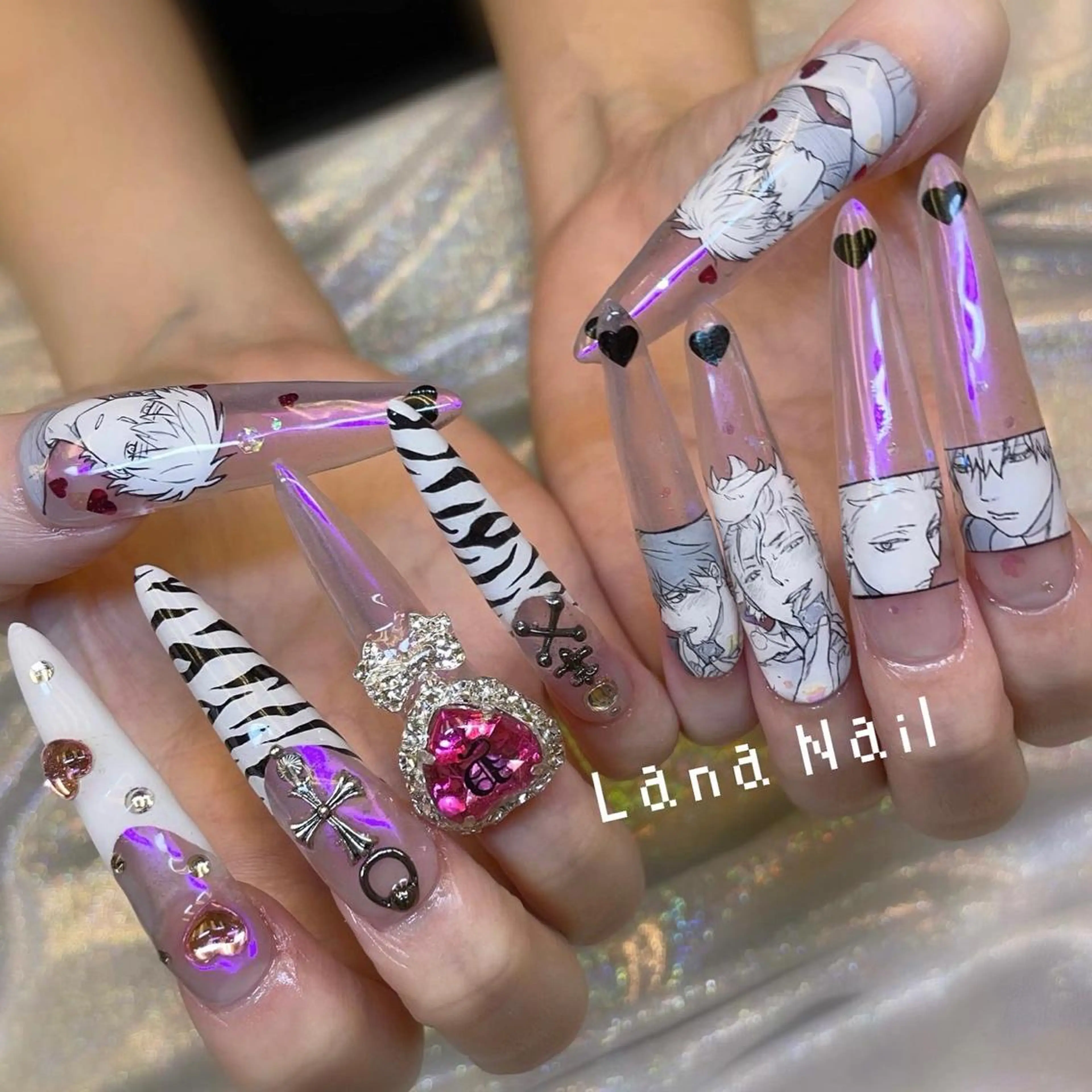 ネイル ロングネイル スカルプネイル Lana Nail所属・Lana Nailのネイルデザイン