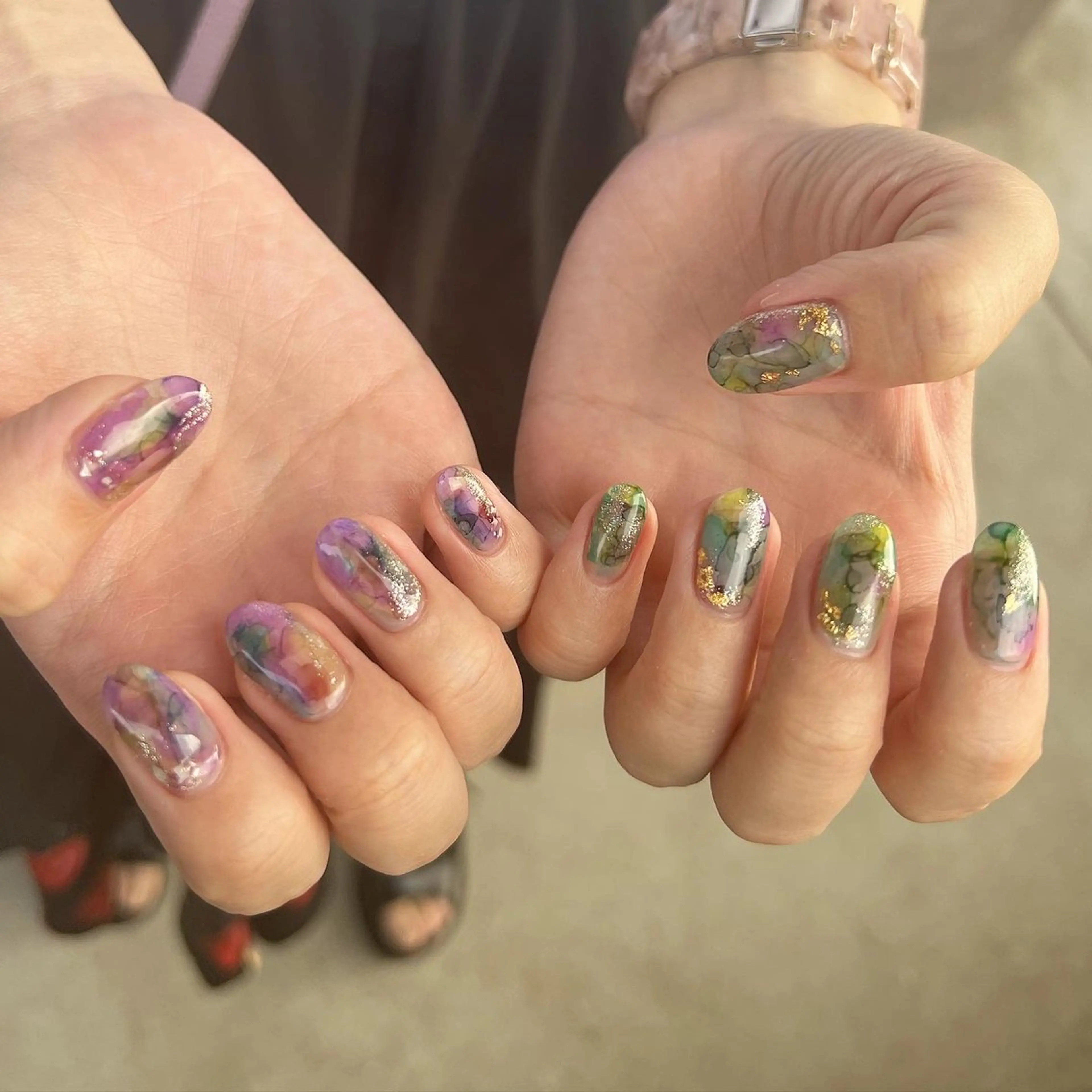 ネイル アートネイル フットネイル フレンチネイル ジェルネイル グラデーション その他 NailSalon who...所属・n. fumikoのネイルデザイン