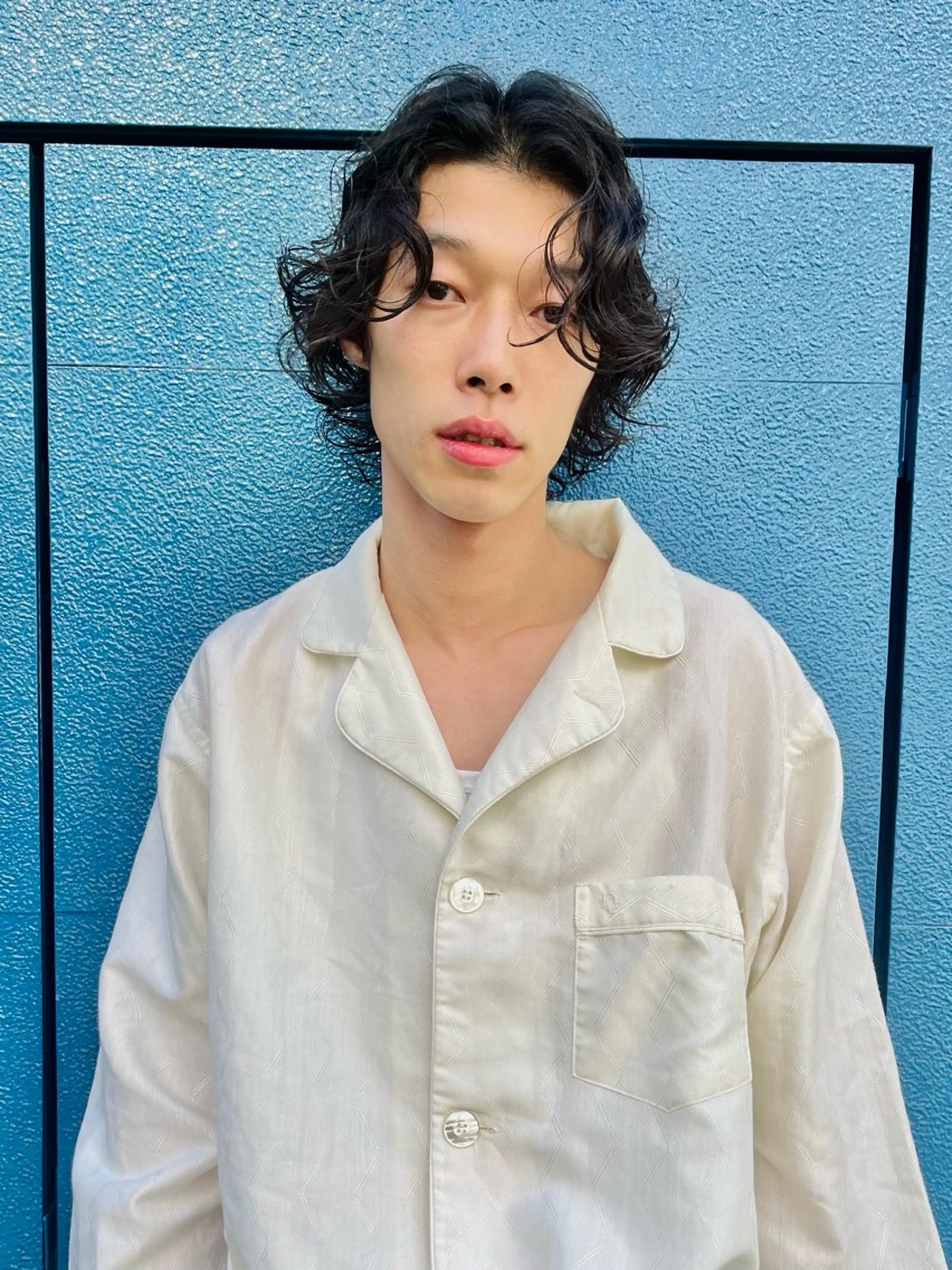 ショート パーマ メンズ カット パーマ Ｖｉｏｔ  銀座 樋口 桃佳のヘアスタイル