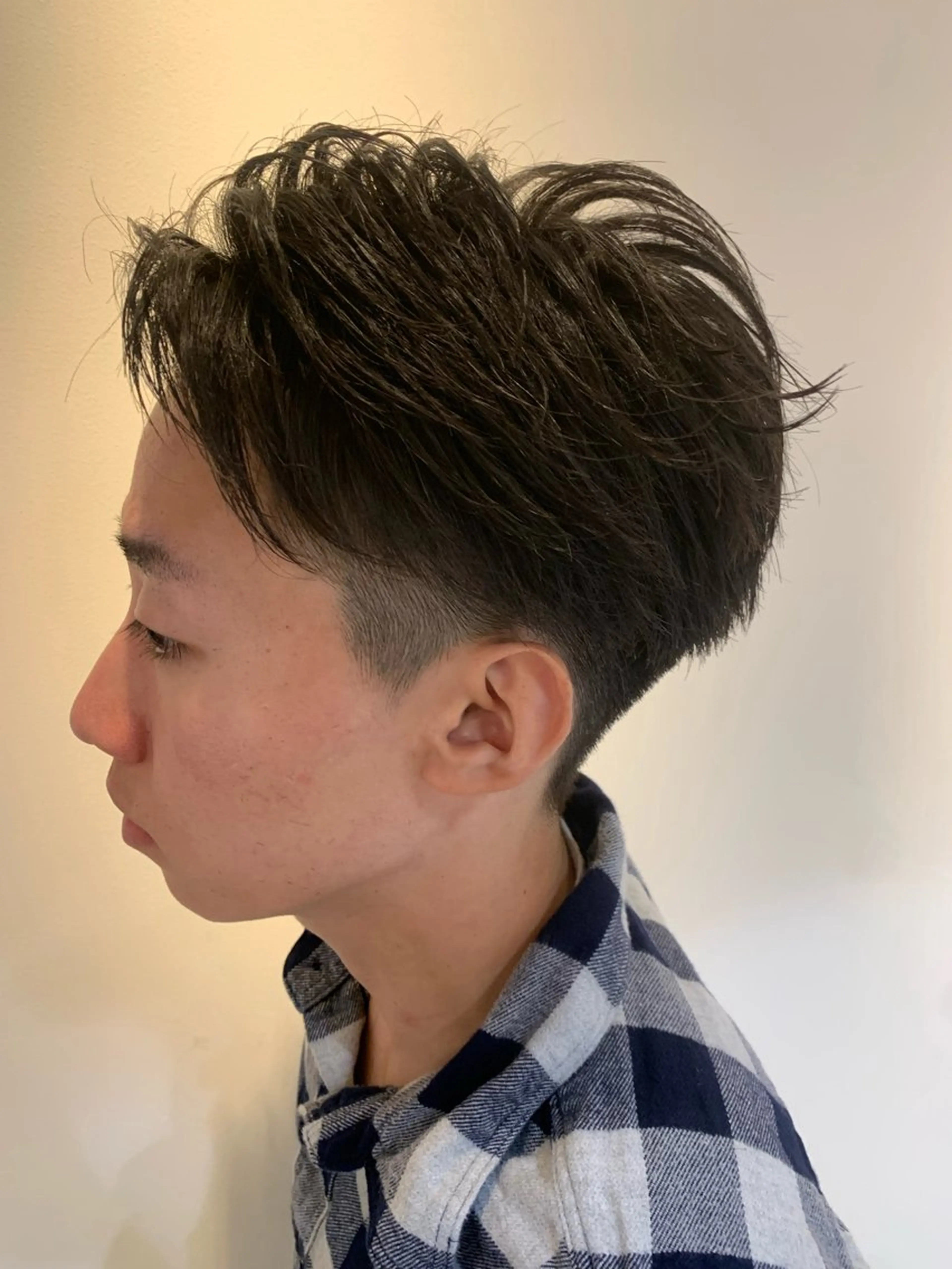 ショート メンズ ショートヘア カット スカイレビュー所属・Yu /マッシュ/ スパイキーショートのヘアスタイル