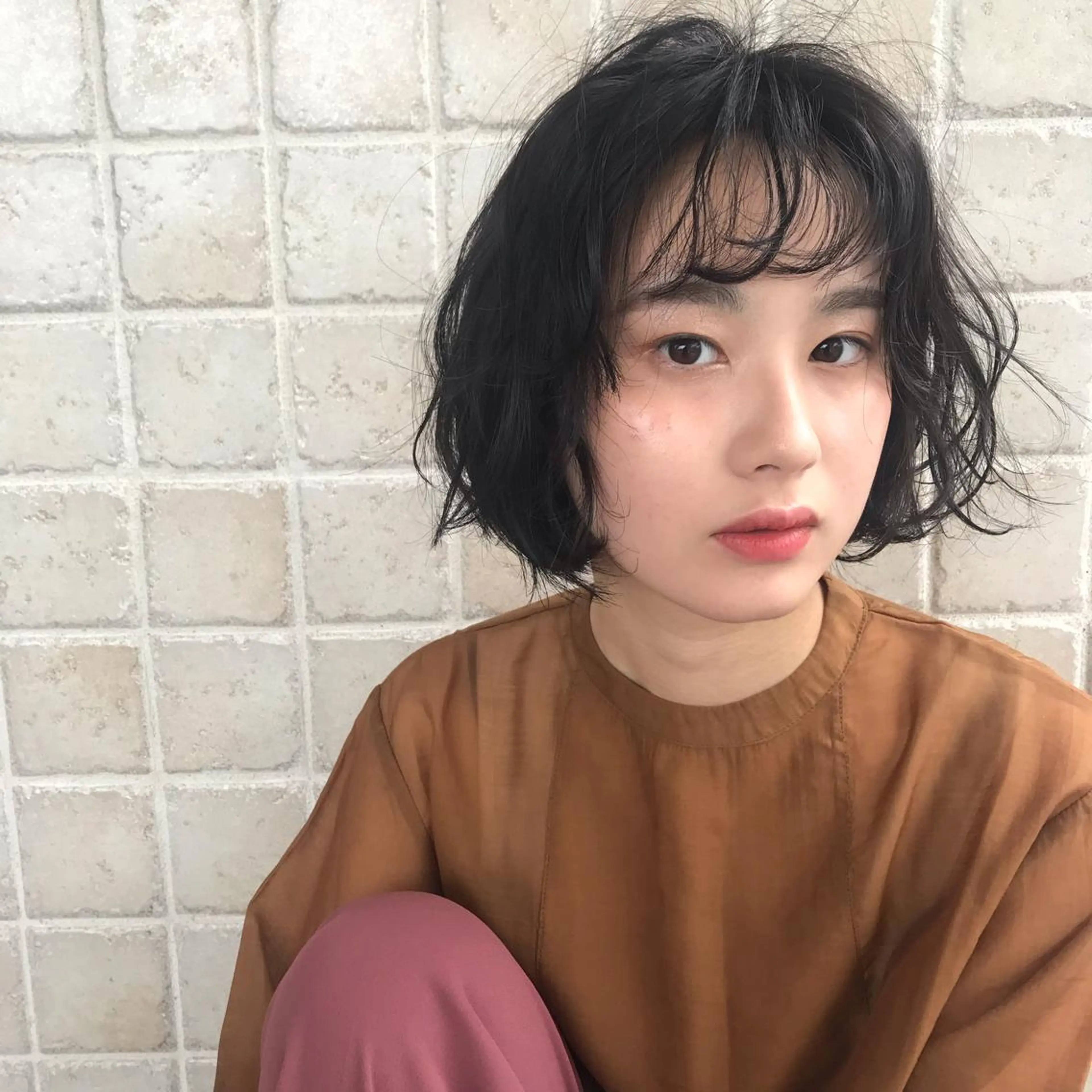 ショート パーマ 中村 瑞希のヘアスタイル