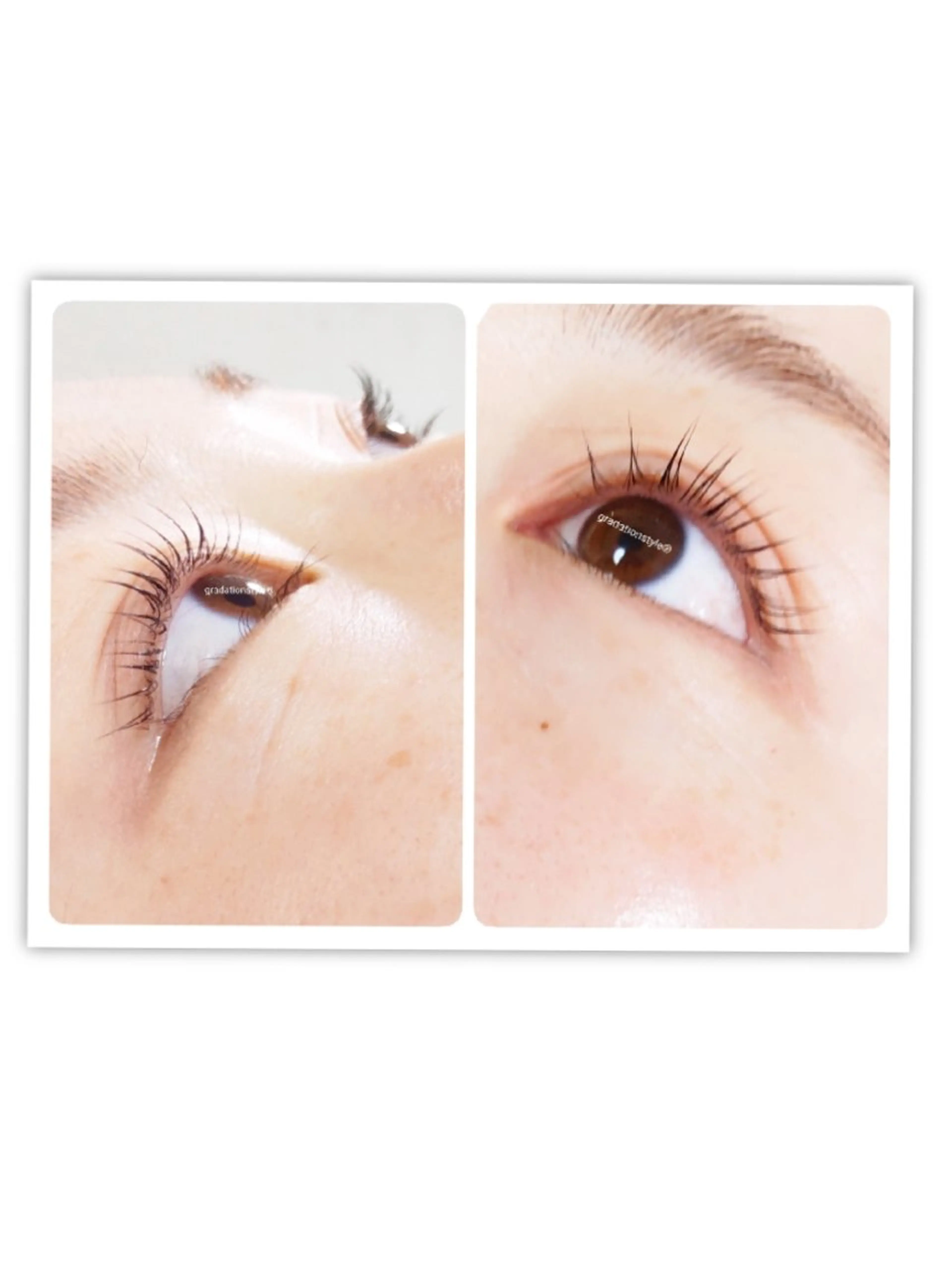 マツエク・マツパ キュート 🎼グラデーション スタイル札幌♫*✧のマツエク・マツパデザイン