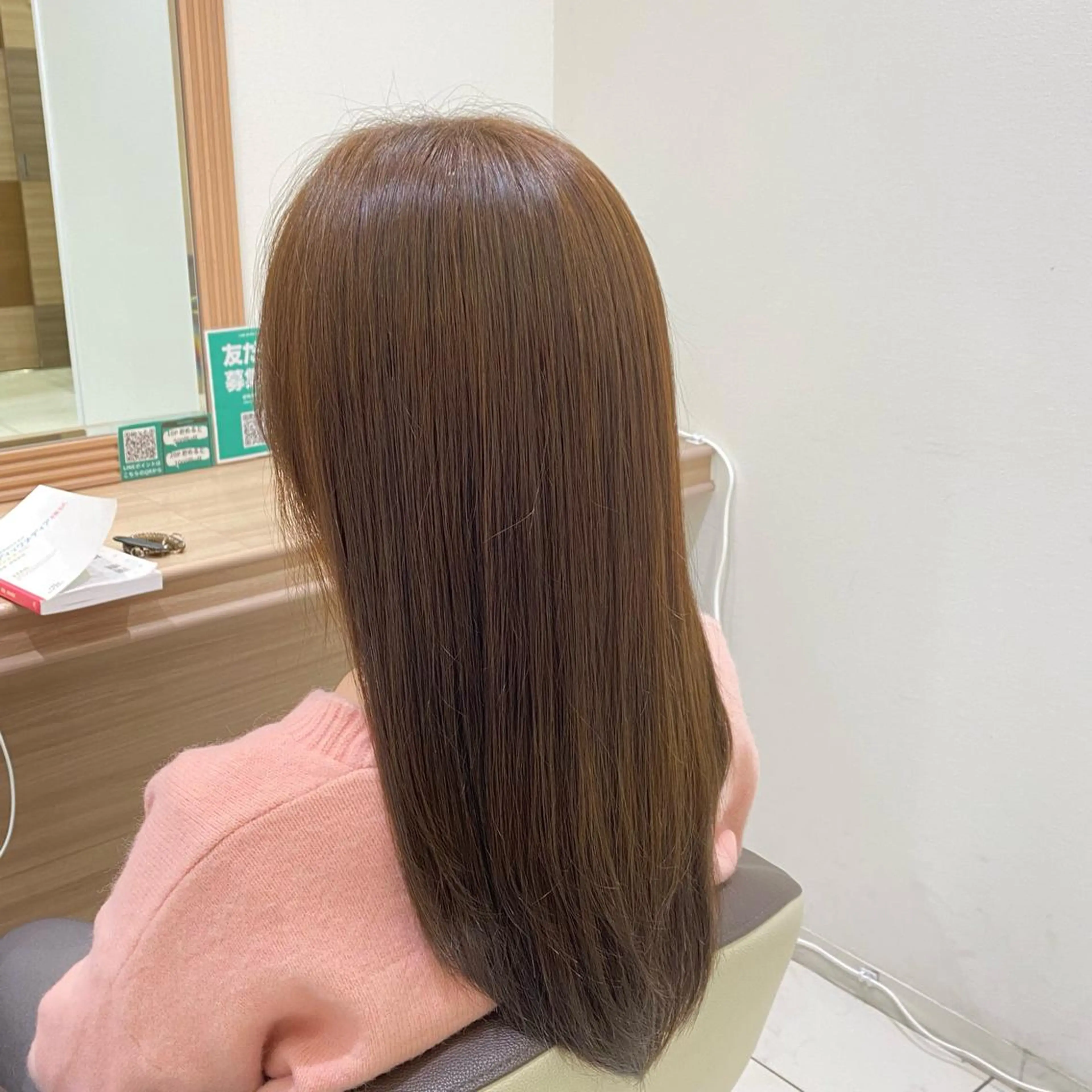 ロング カラー 藤井 花梨のヘアスタイル