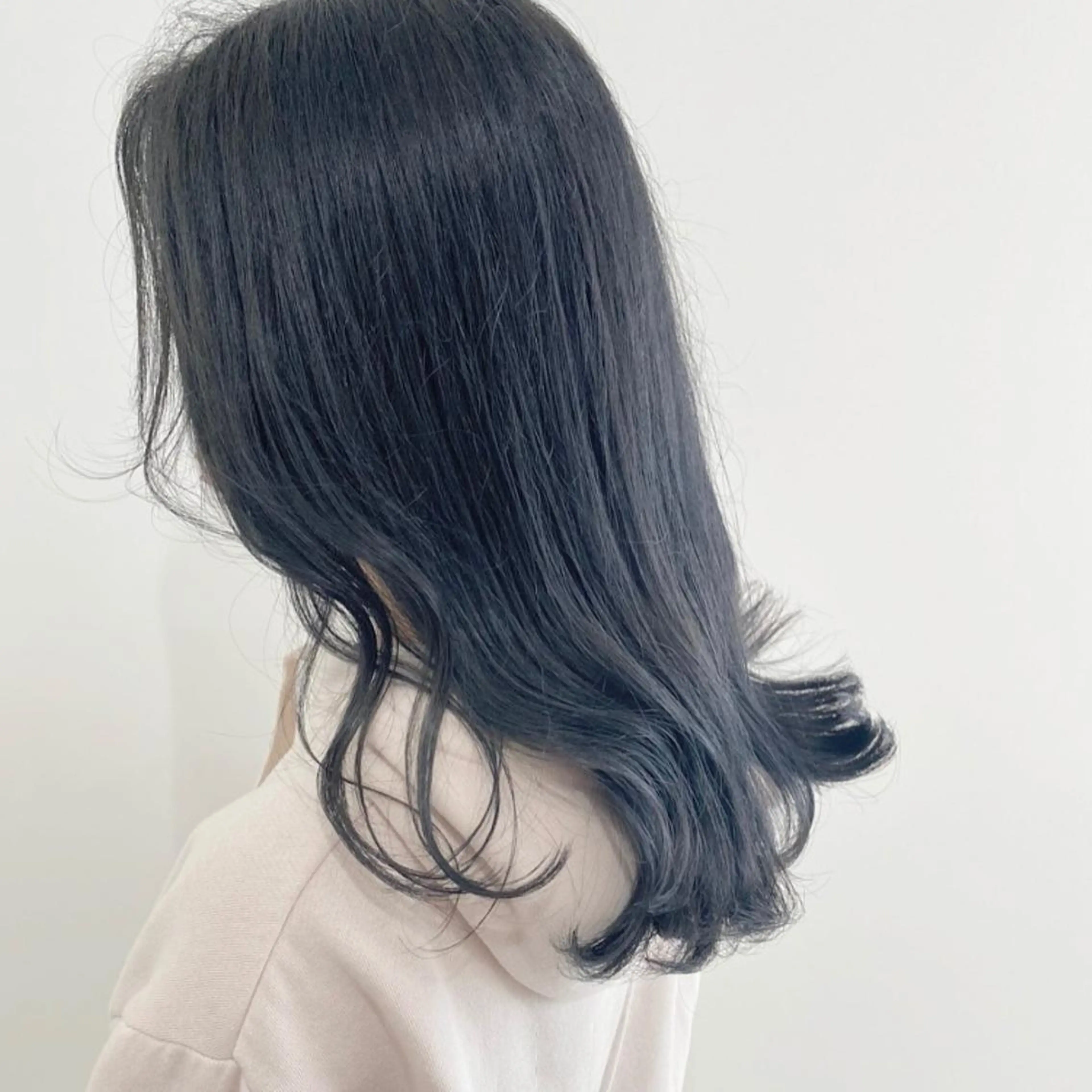 セミロング カラー お洒落パーマ/ 艶カラー/michiのヘアスタイル