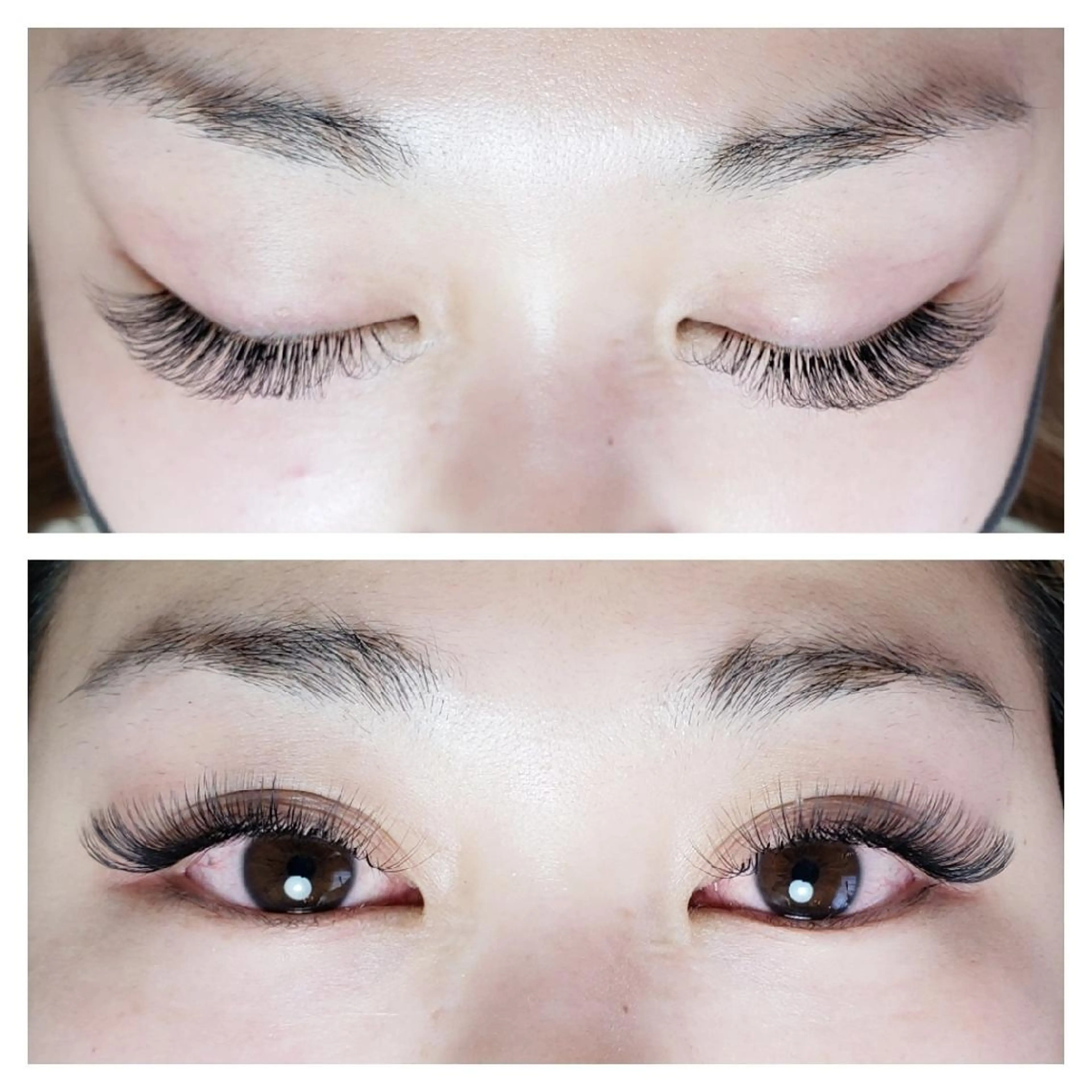 マツエク・マツパ 目尻長め マツエク Rouge ・ K  　のマツエク・マツパデザイン