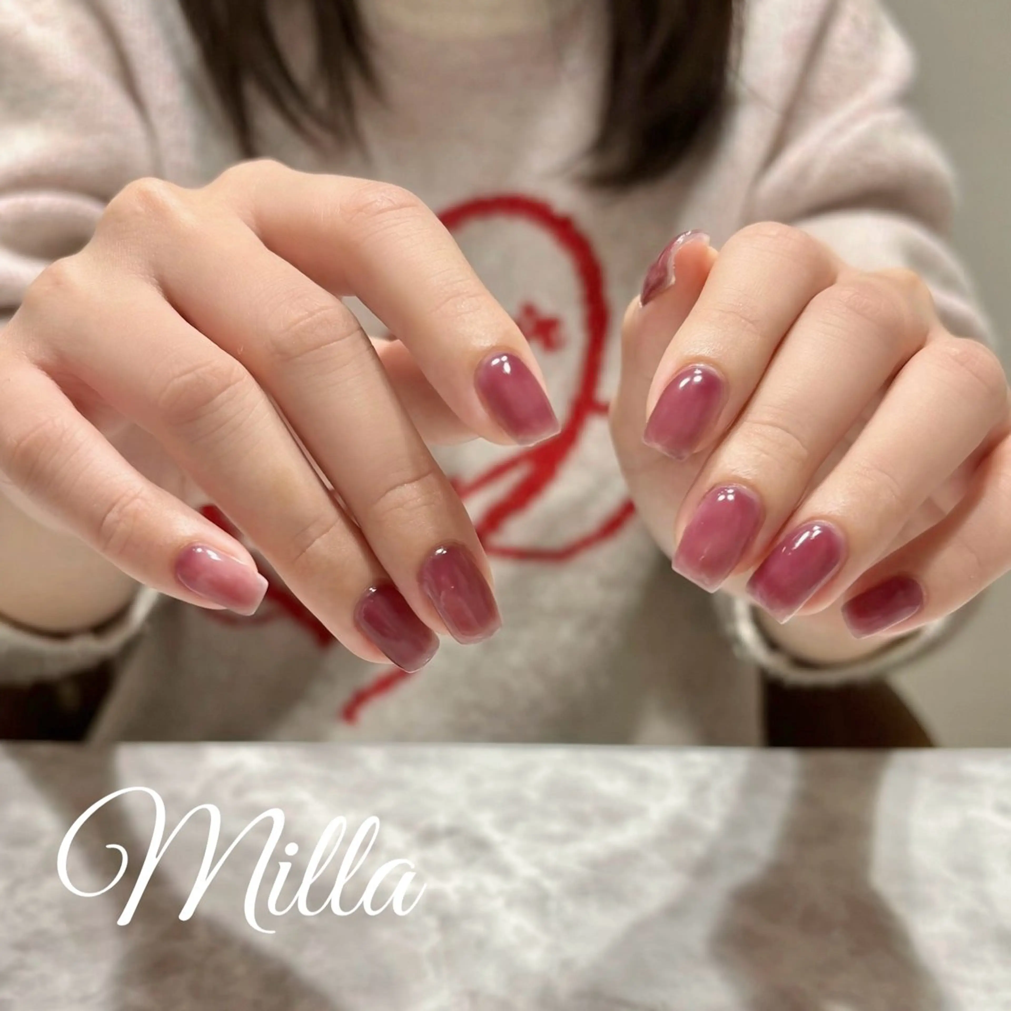 ネイル ワンカラーネイル Nail Salon Milla / ミラのネイルデザイン