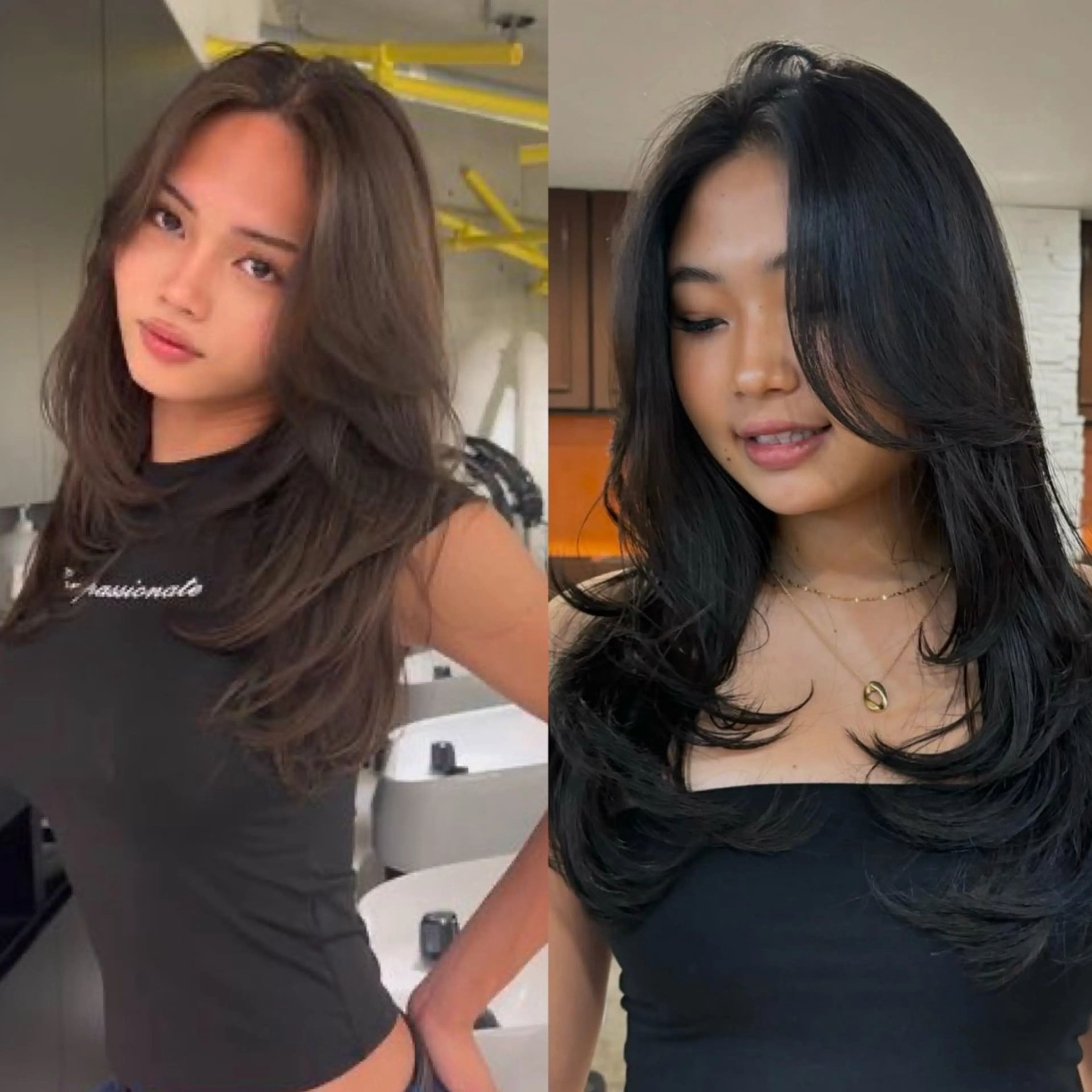 🥀海外ガール風レイヤーカットモデル🥀カット💇‍♀️＋トリートメント✨【補足説明お読み下さい】の写真