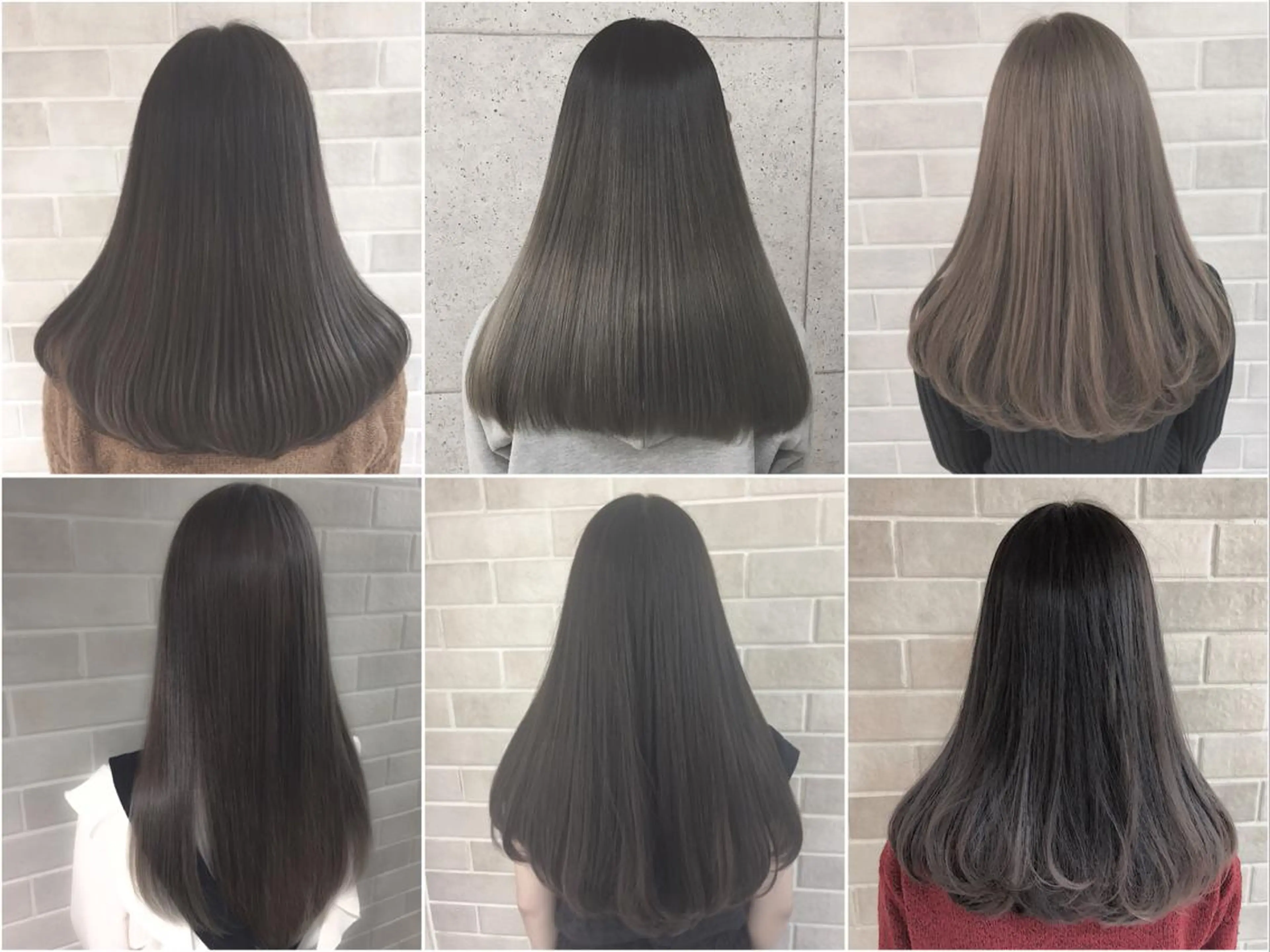 セミロング ヘアカラー トリートメント 韓国系ダブルカラー✨ ハイライト専門✨春日のヘアスタイル