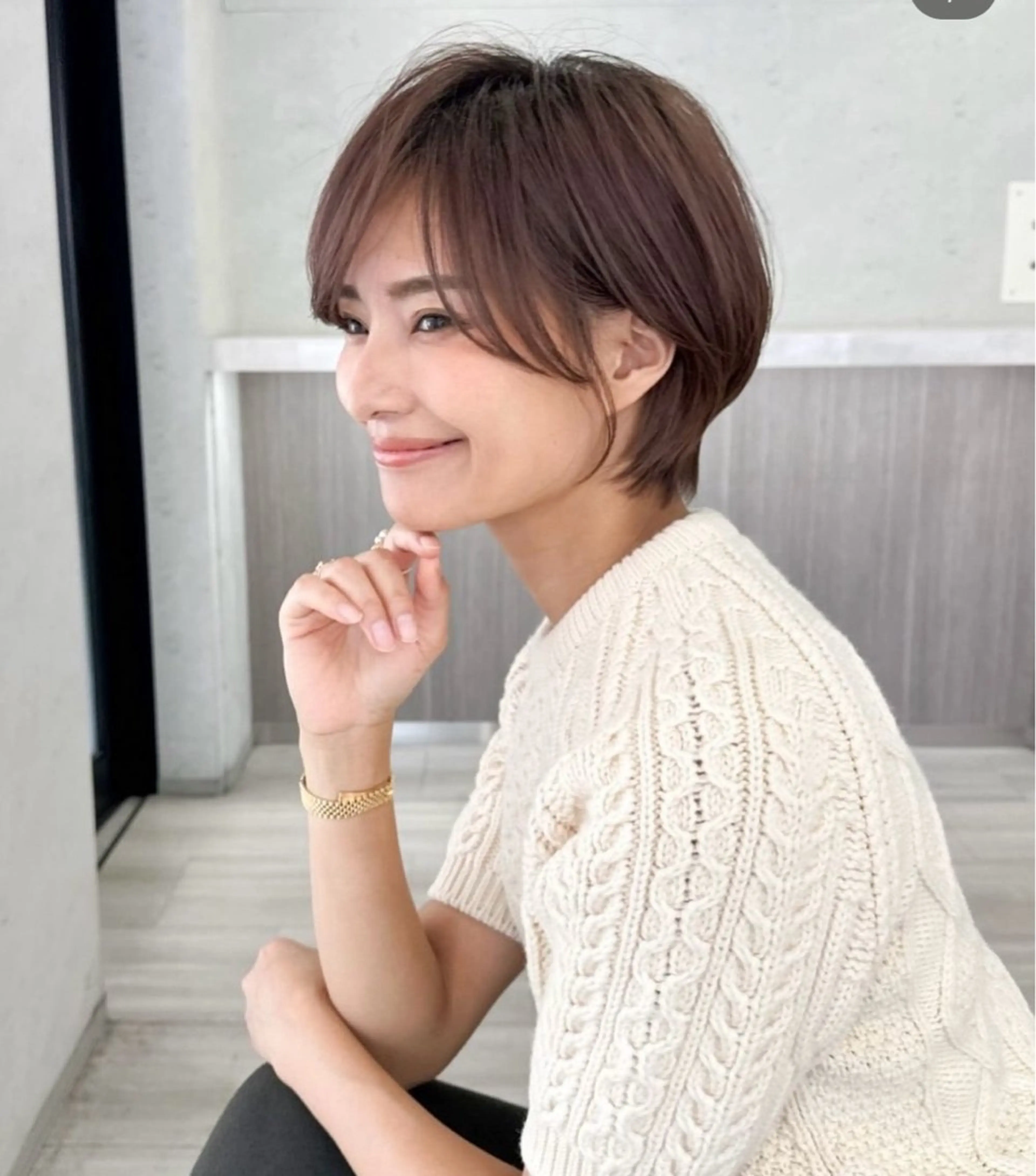 ショート カラー atsuki ショート特化のヘアスタイル
