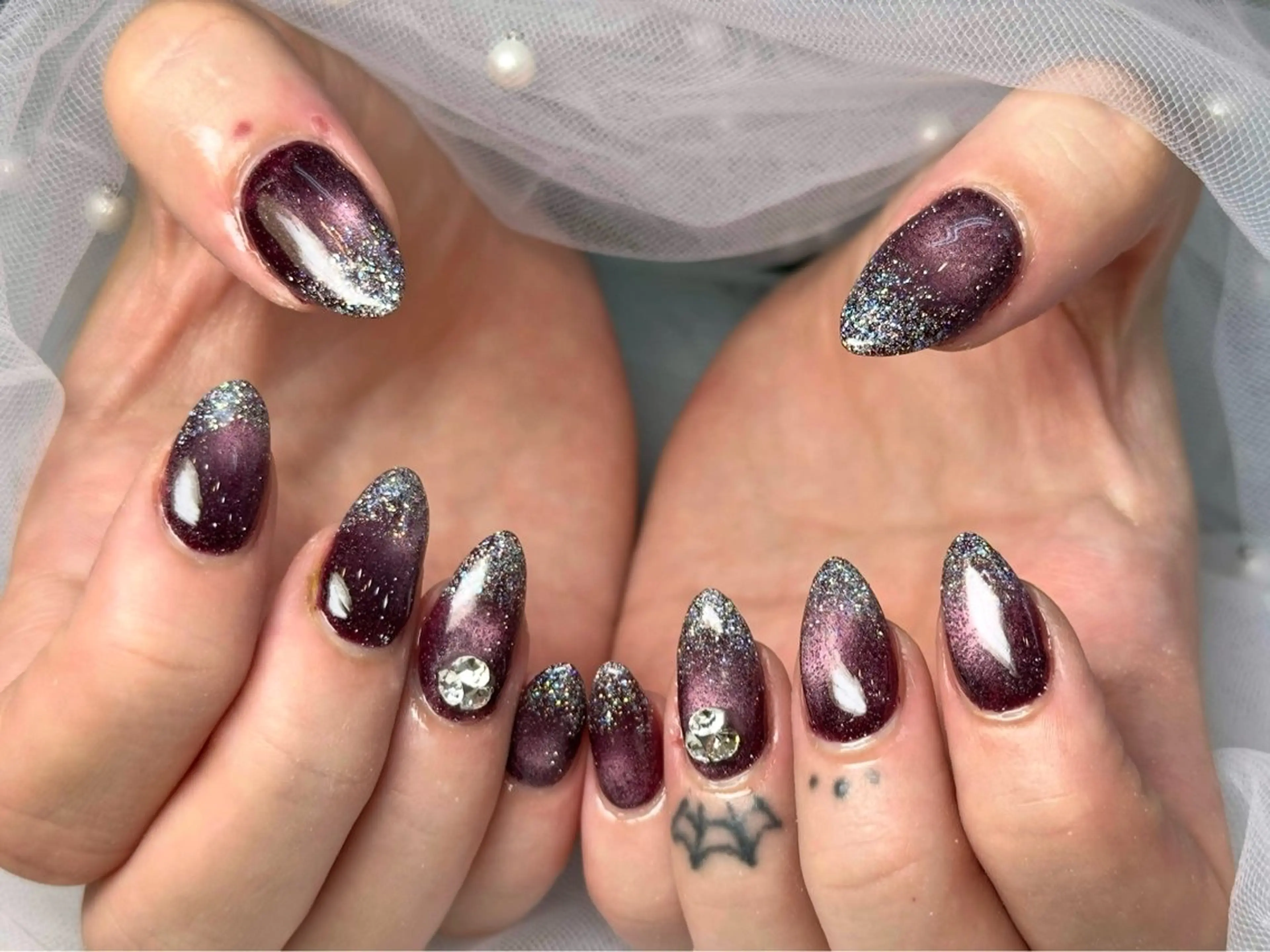 ネイル ハンドネイル Queennail 北堀江AYAのネイルデザイン