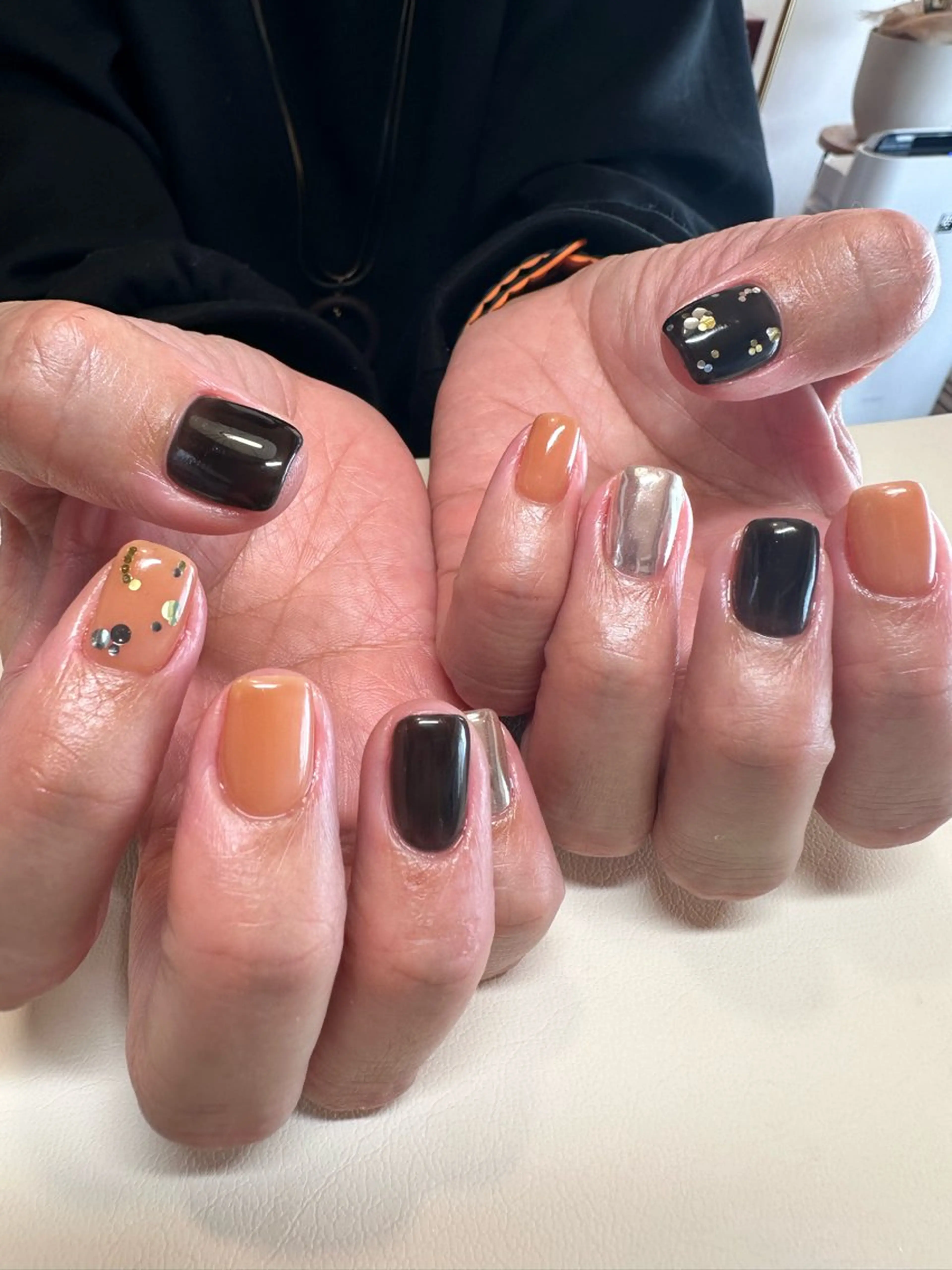 ネイル アートネイル ミラーネイル nikotnail 小林友美のネイルデザイン