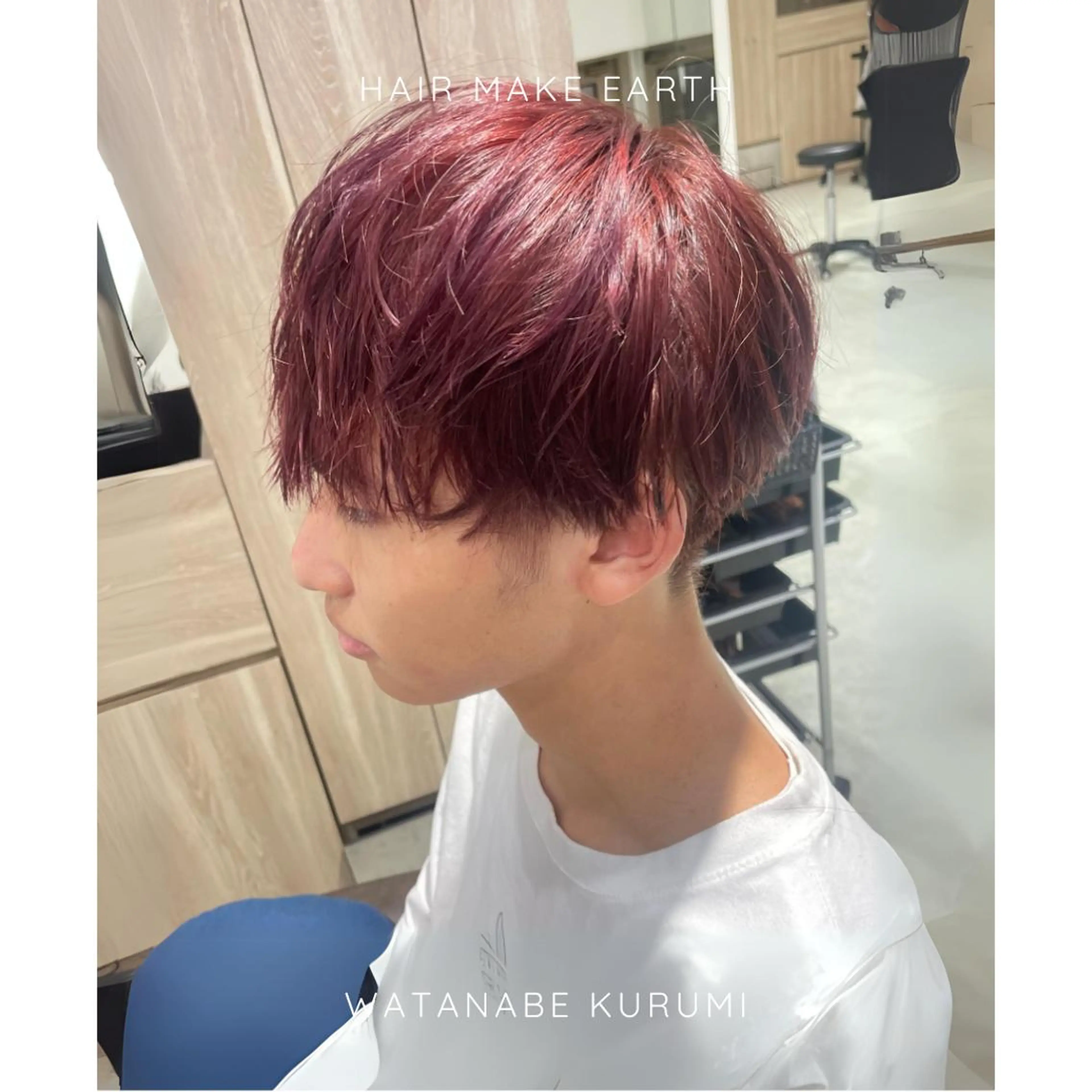 メンズ メンズブリーチ メンズ似合わせ特化 🚹🔥来海のヘアスタイル
