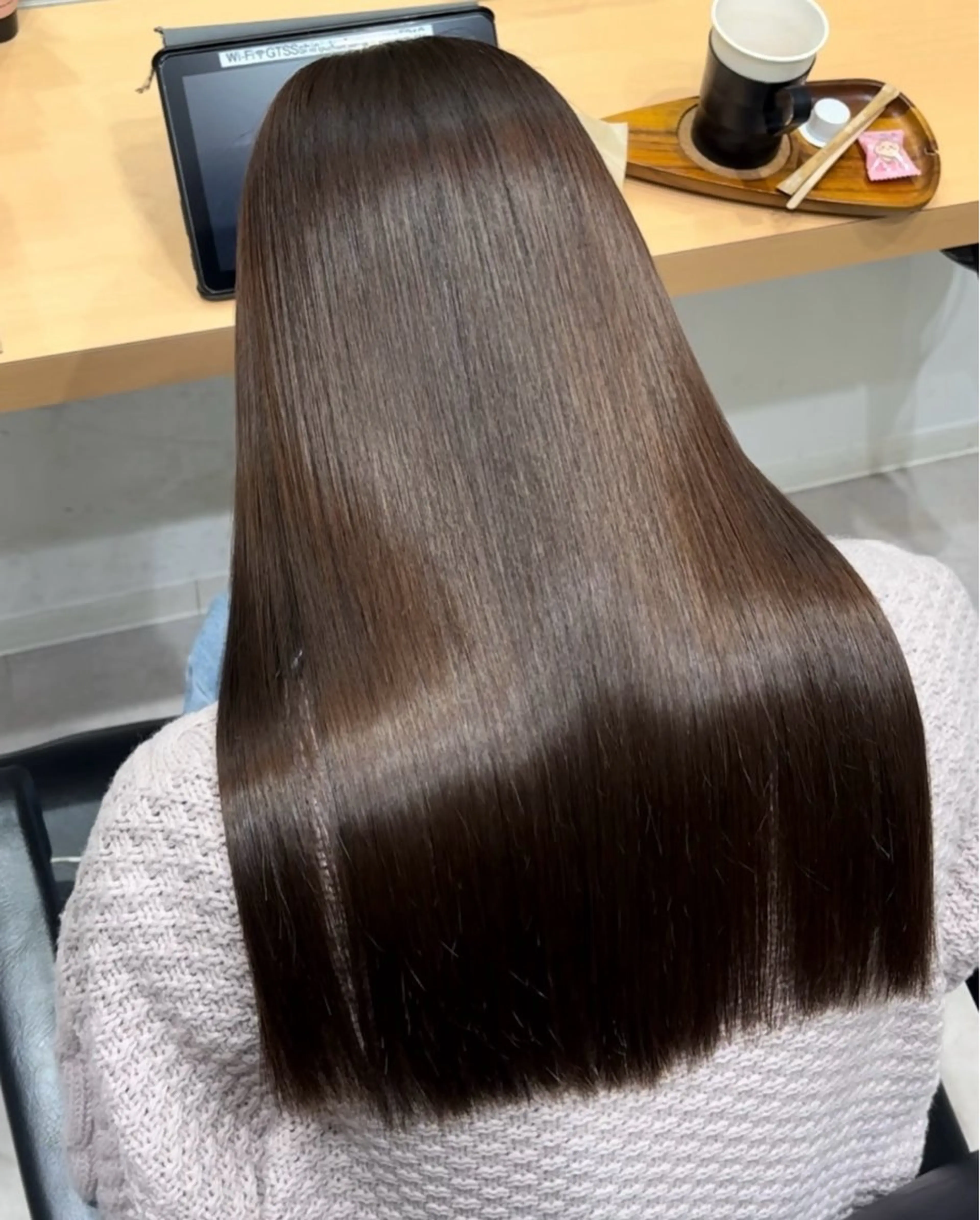 ミディアム 髪質改善 トリートメント GOTODAY  SHAiRE SALON　新宿Aura店所属・髪質改善ヘアケア 艶髪特化/上田のヘアスタイル