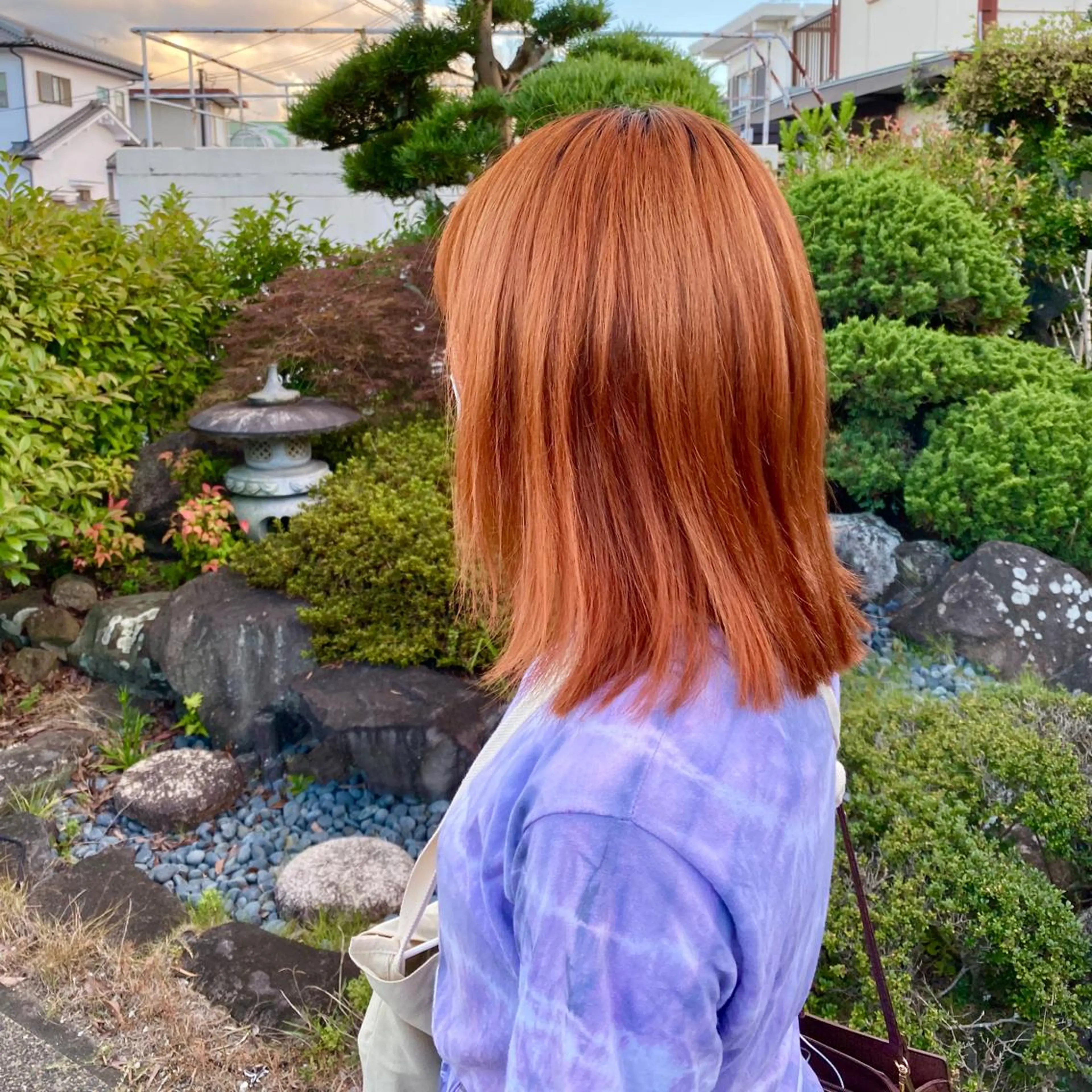 ミディアム カラー ブリーチ 橋本 しゅうまのヘアスタイル