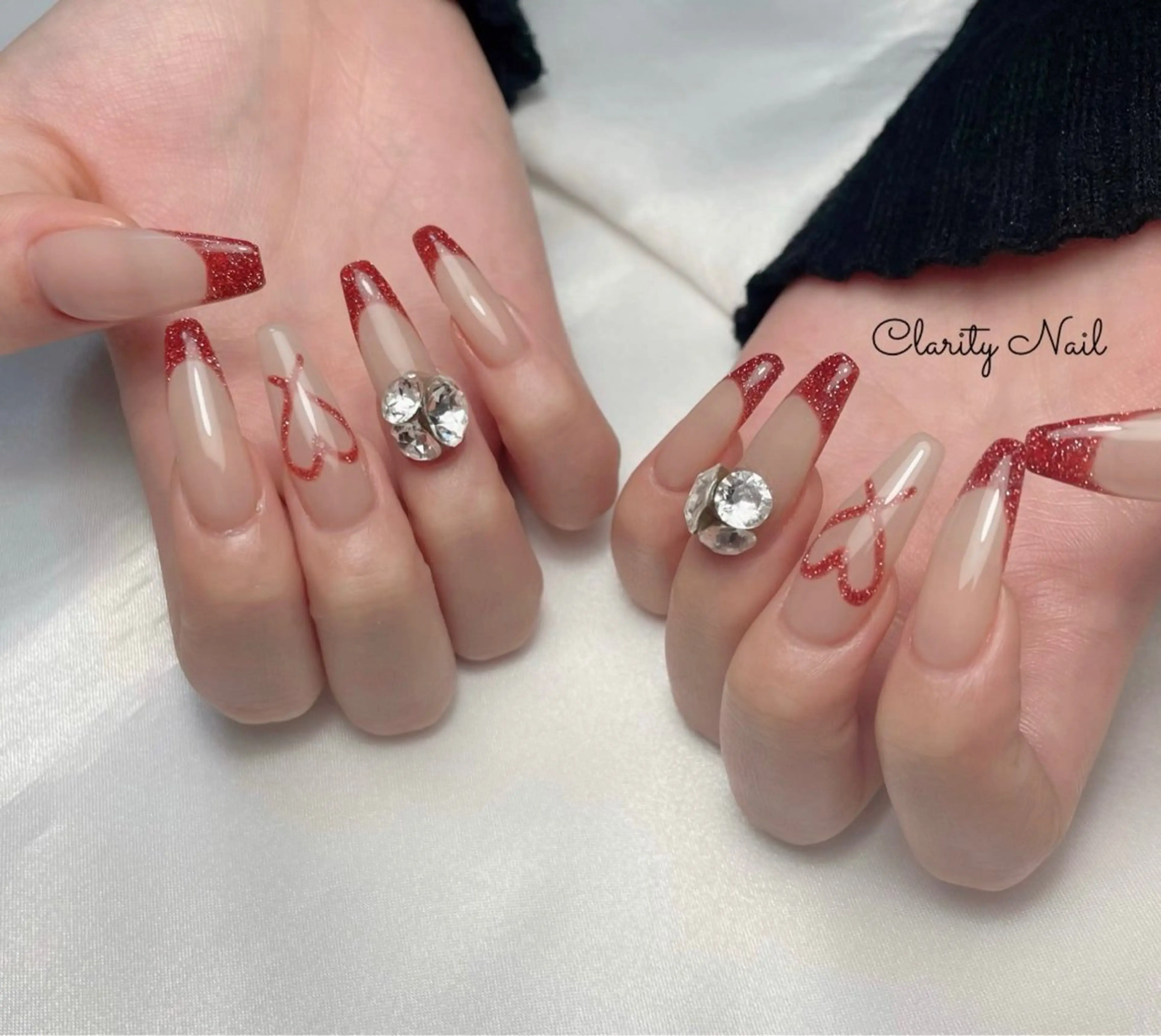 ネイル アートネイル 持ち込み ハンドネイル Clarity Nailのネイルデザイン