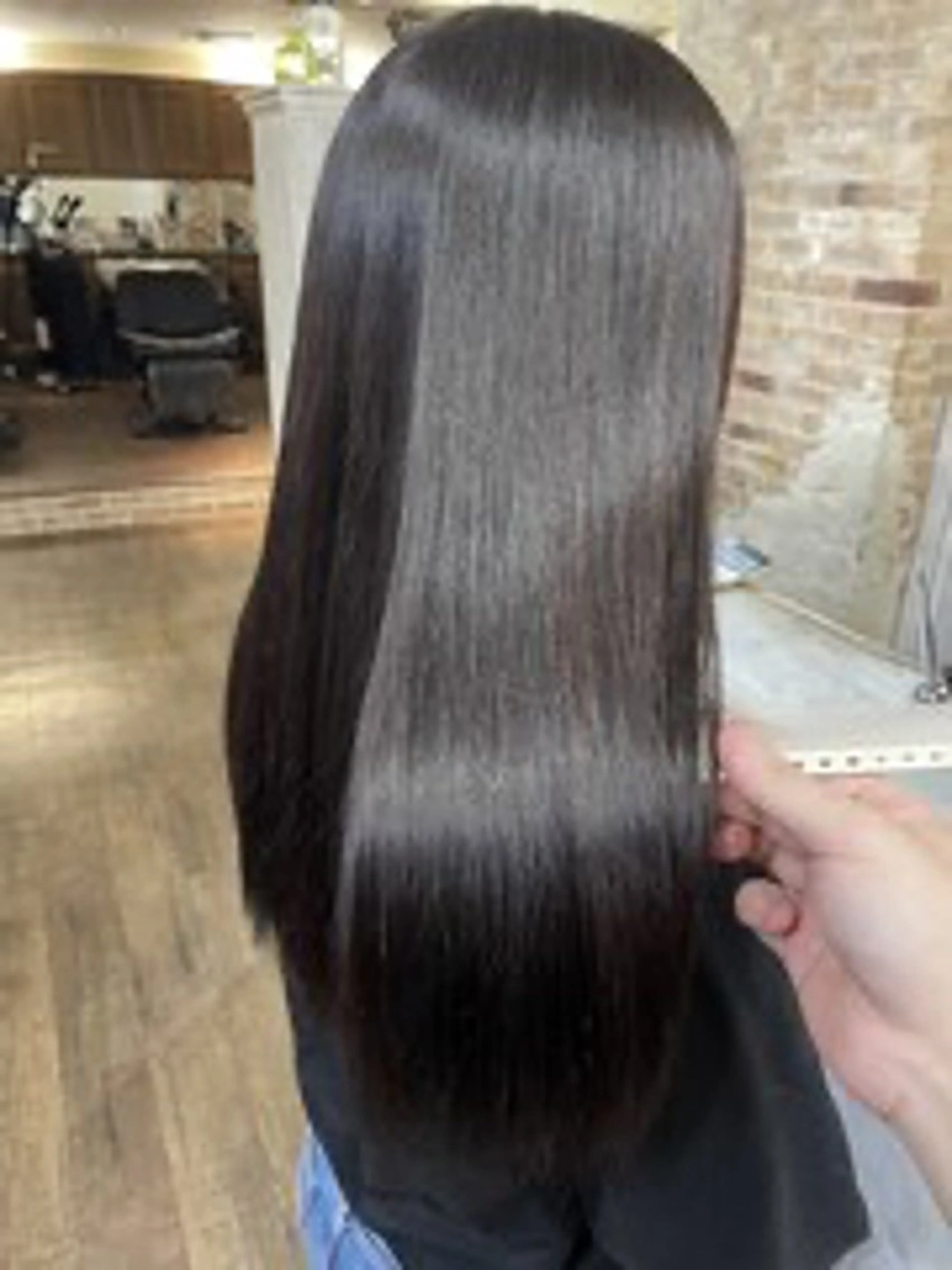 カット+縮毛矯正or髪質改善の写真